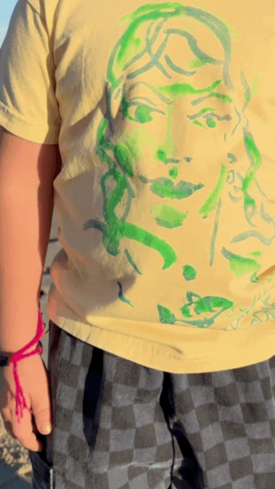 galerie sardine cotton kids T-shirt : Sophie von Hellermann