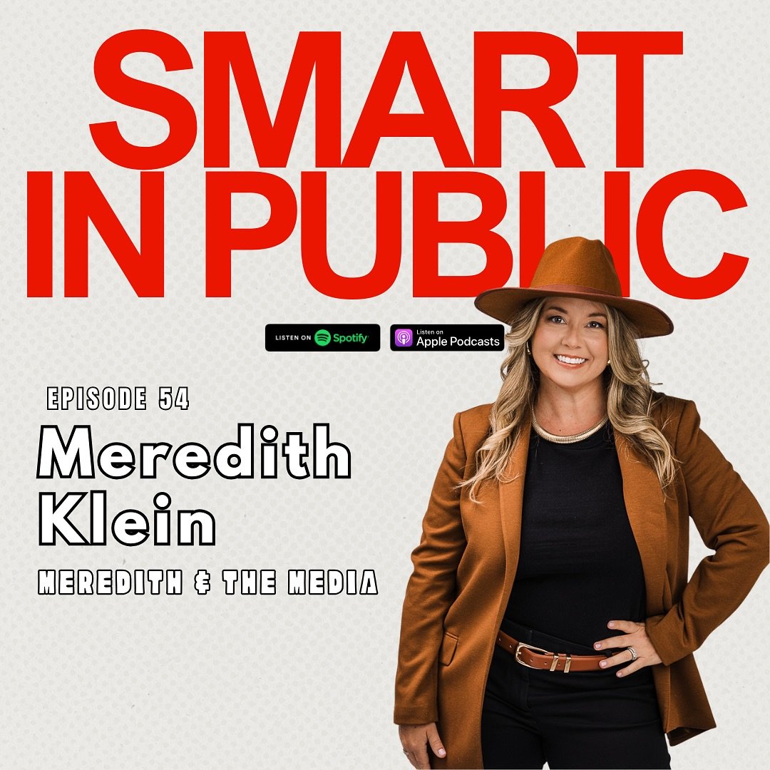 ICYMI:  last week we had Meredith Klein, the veteran communications strategist behind the rapidly-growing Meredith &amp; the Media newsletter, on the pod to take us to media school. In this no-holds-barred conversation, Meredith pulls back the curtai