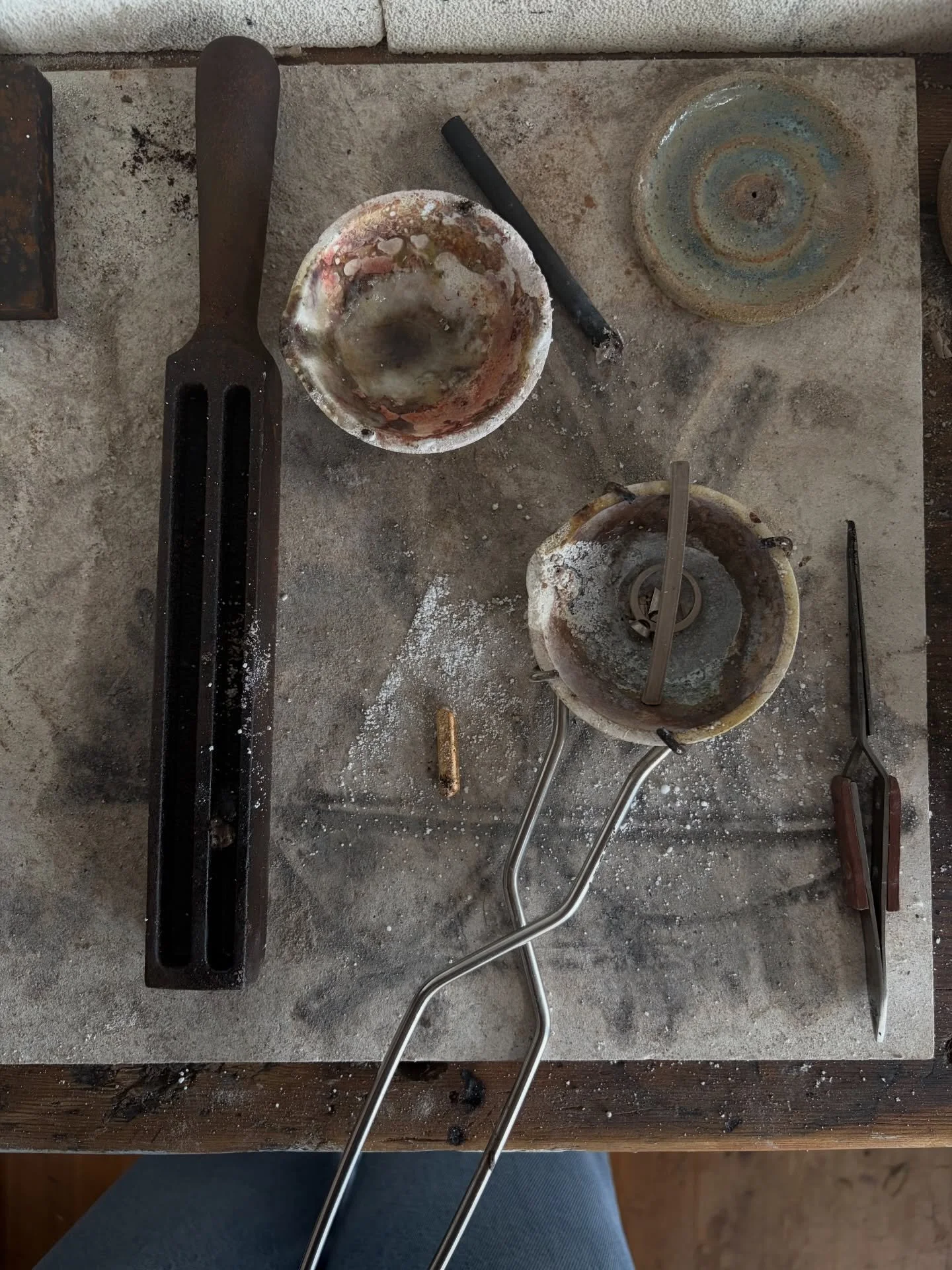 Out with the old today, making way for the new tomorrow.