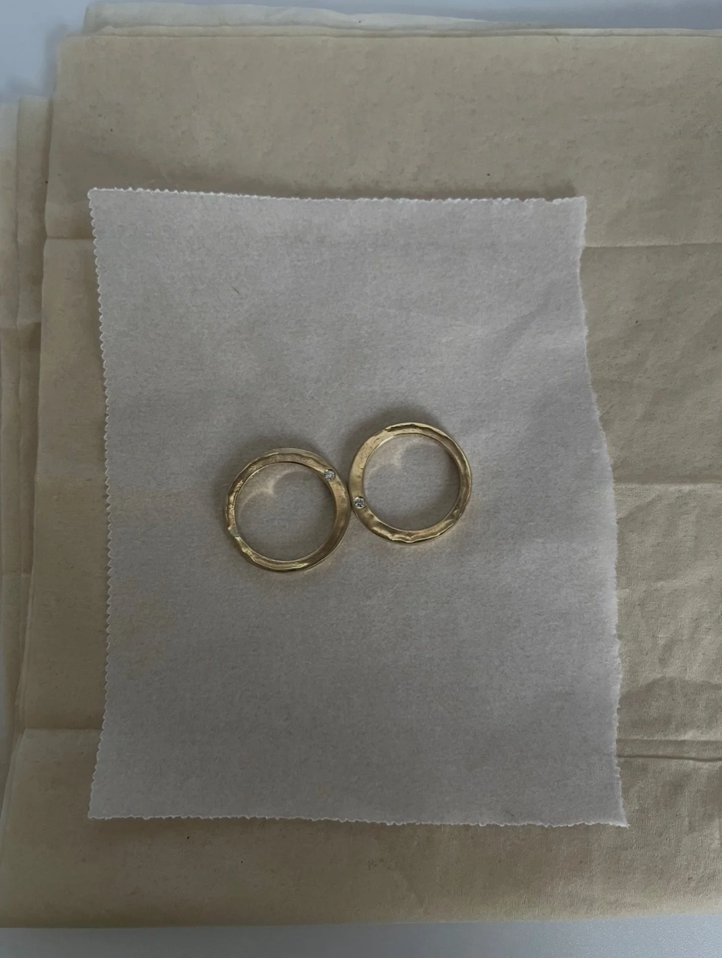 Matching gold and diamonds, always.