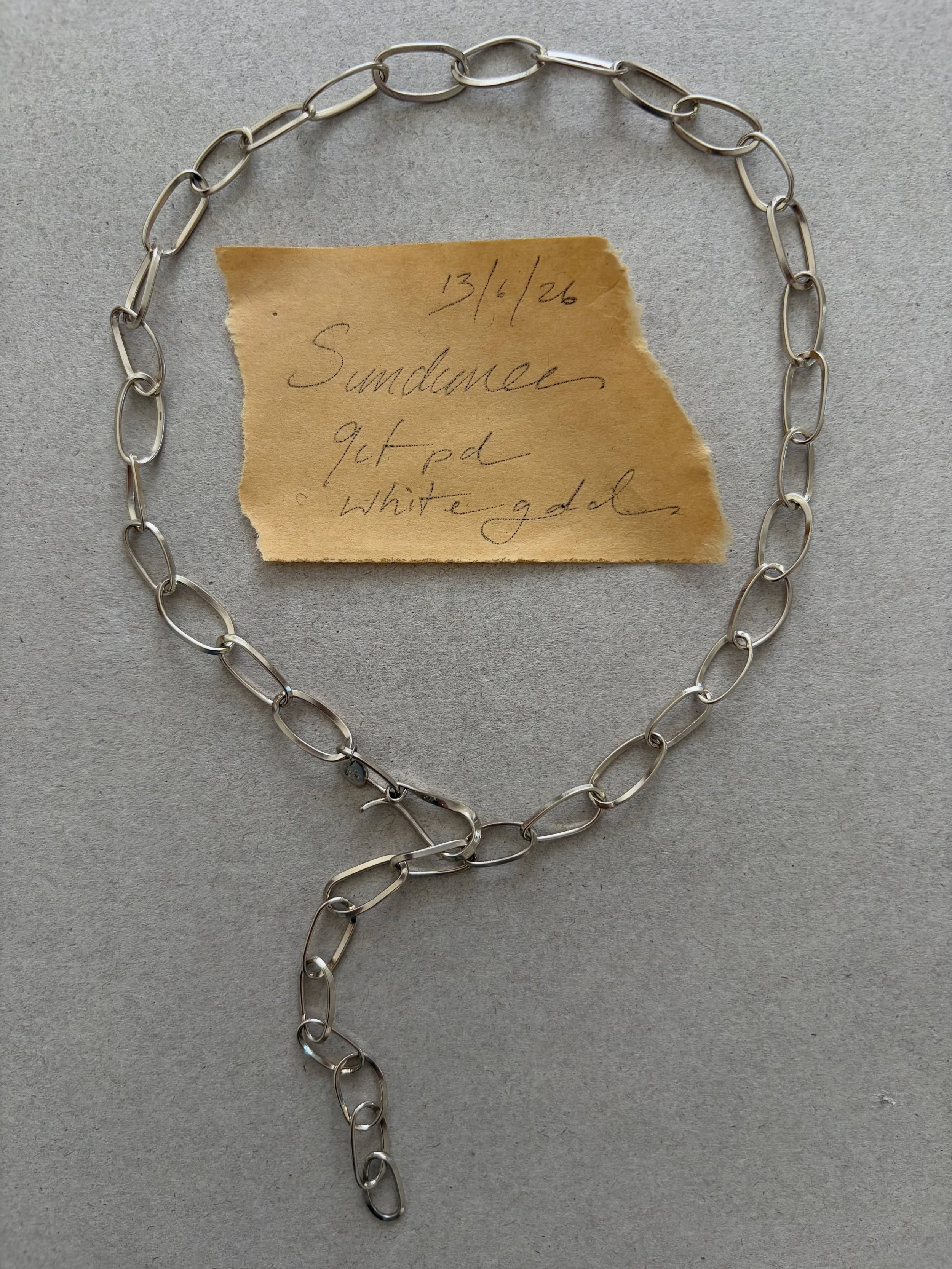Sundance AGPD white gold, for Penny.