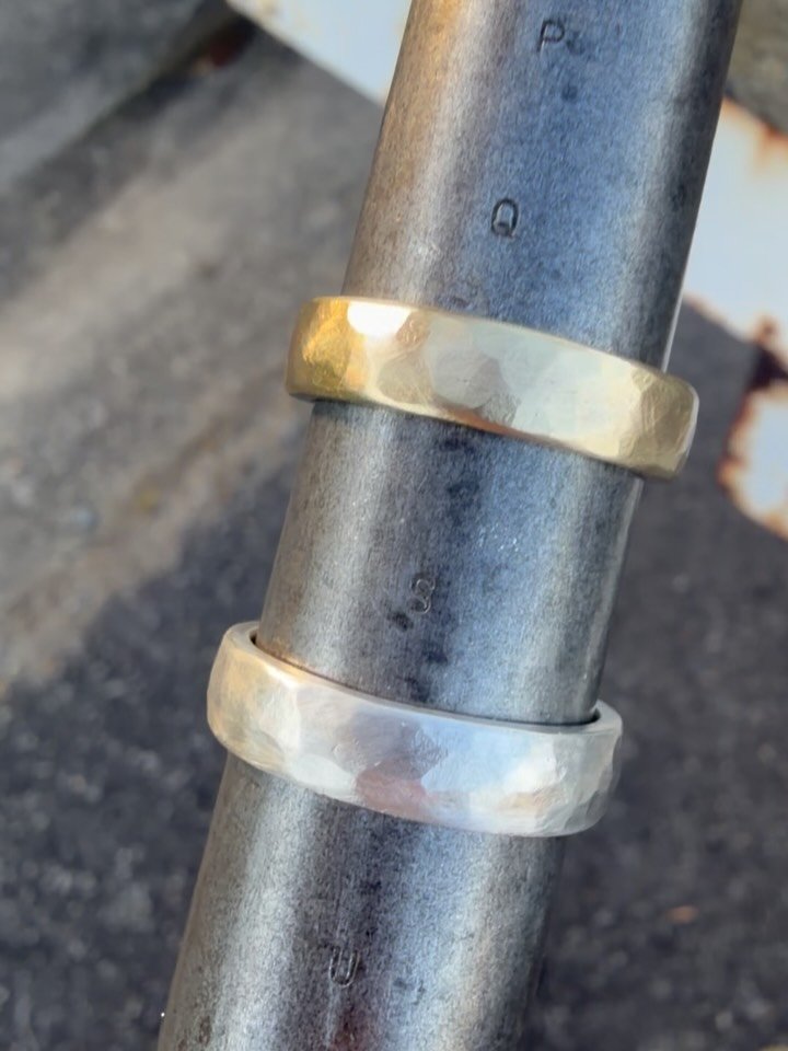 When I just want to make a ring, I make this. 
Track ring is a favourite.