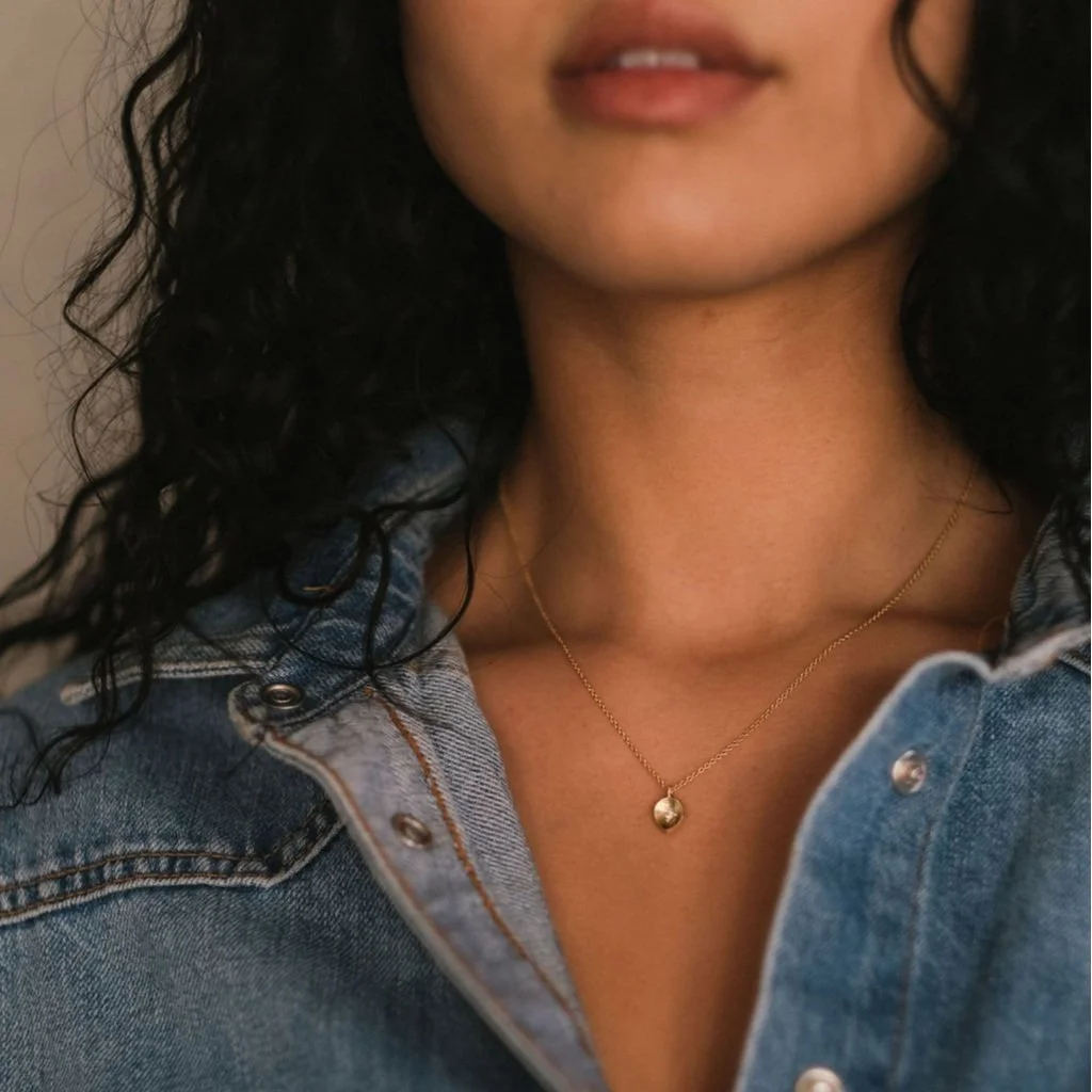 Picked Petal Diamond Necklace