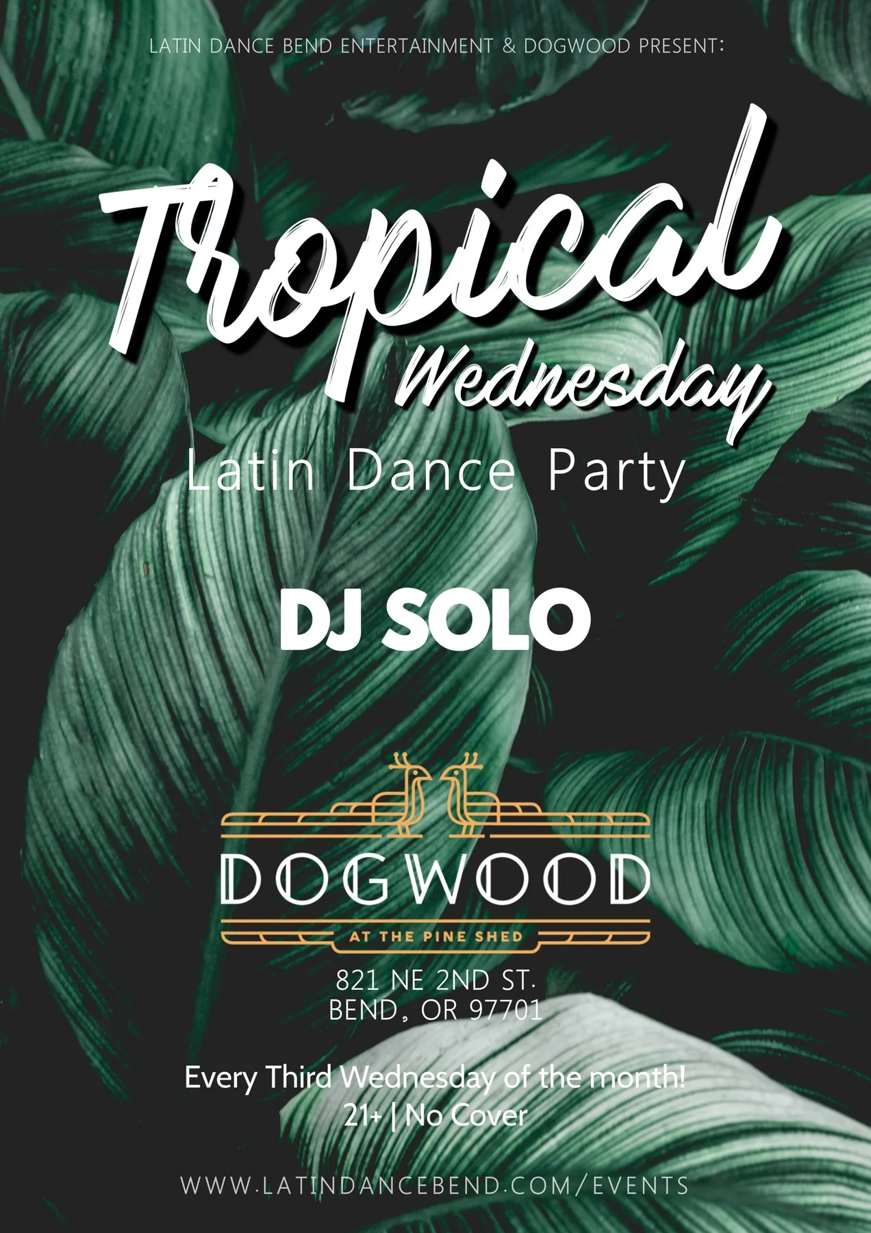 Tropical Wednesday: Latin Dance Night