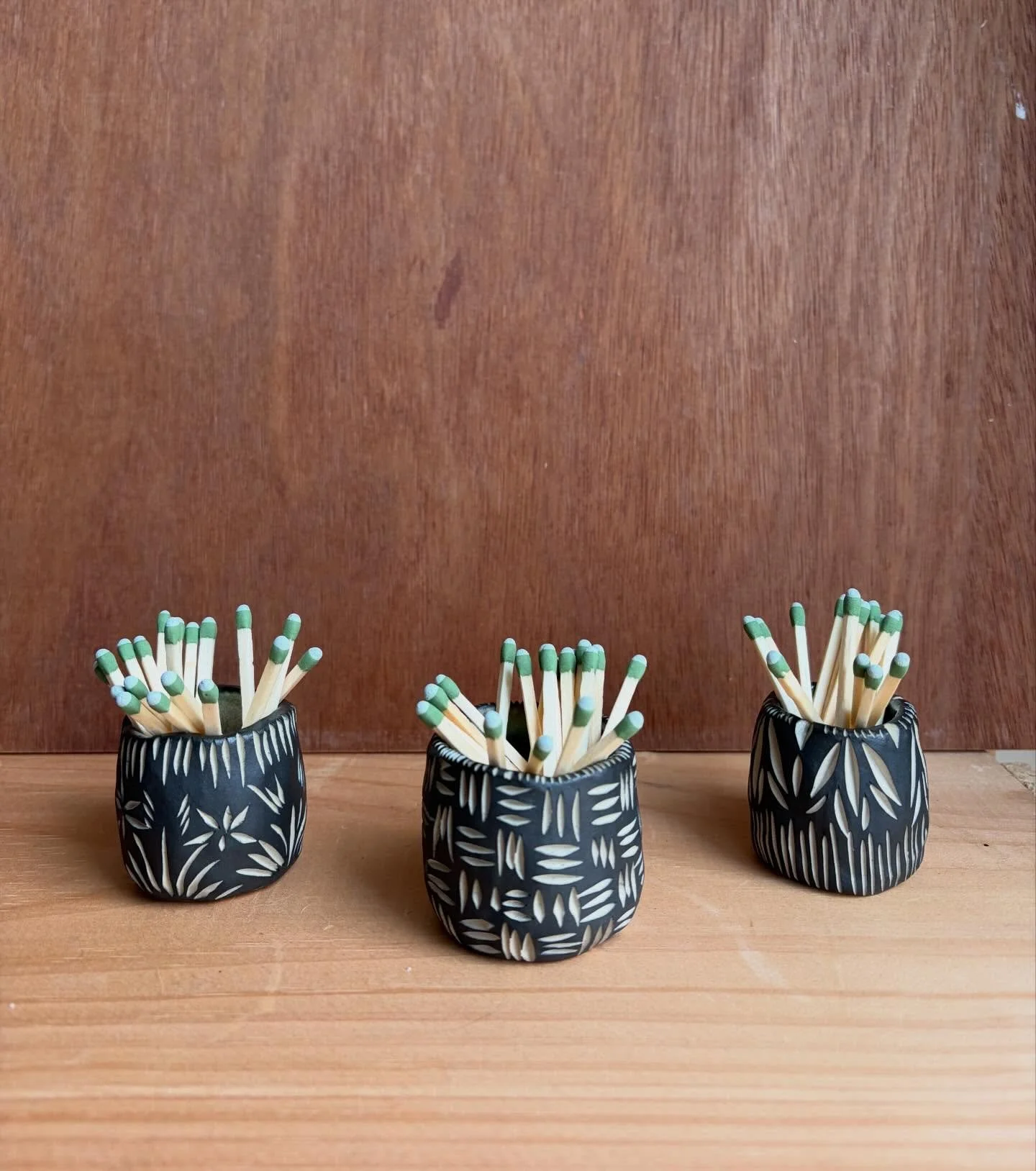 What cute match holders/strikers!! 
Available today @laurelhurst.school.bazaar