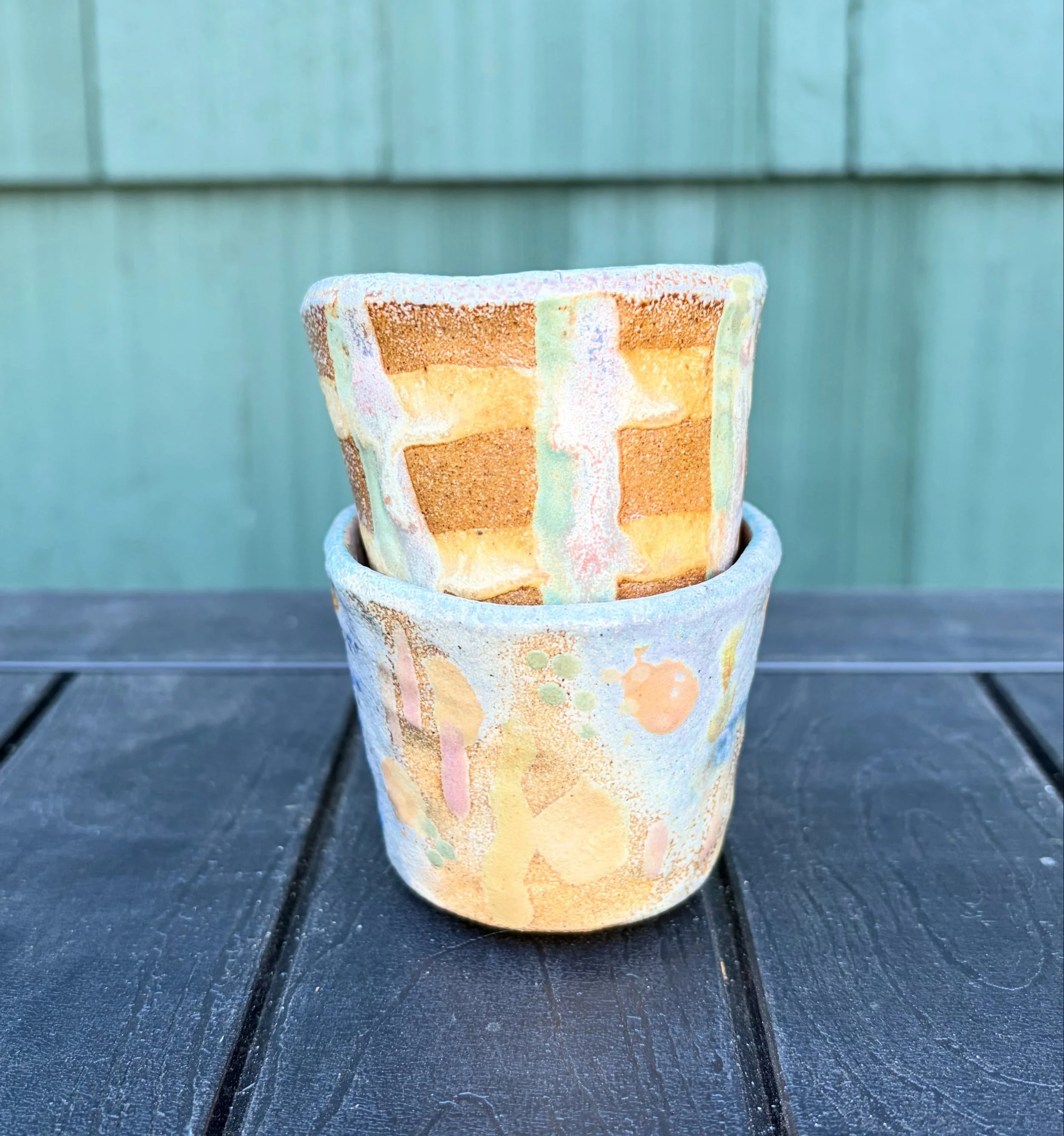 coupla soda cups! #gingham
