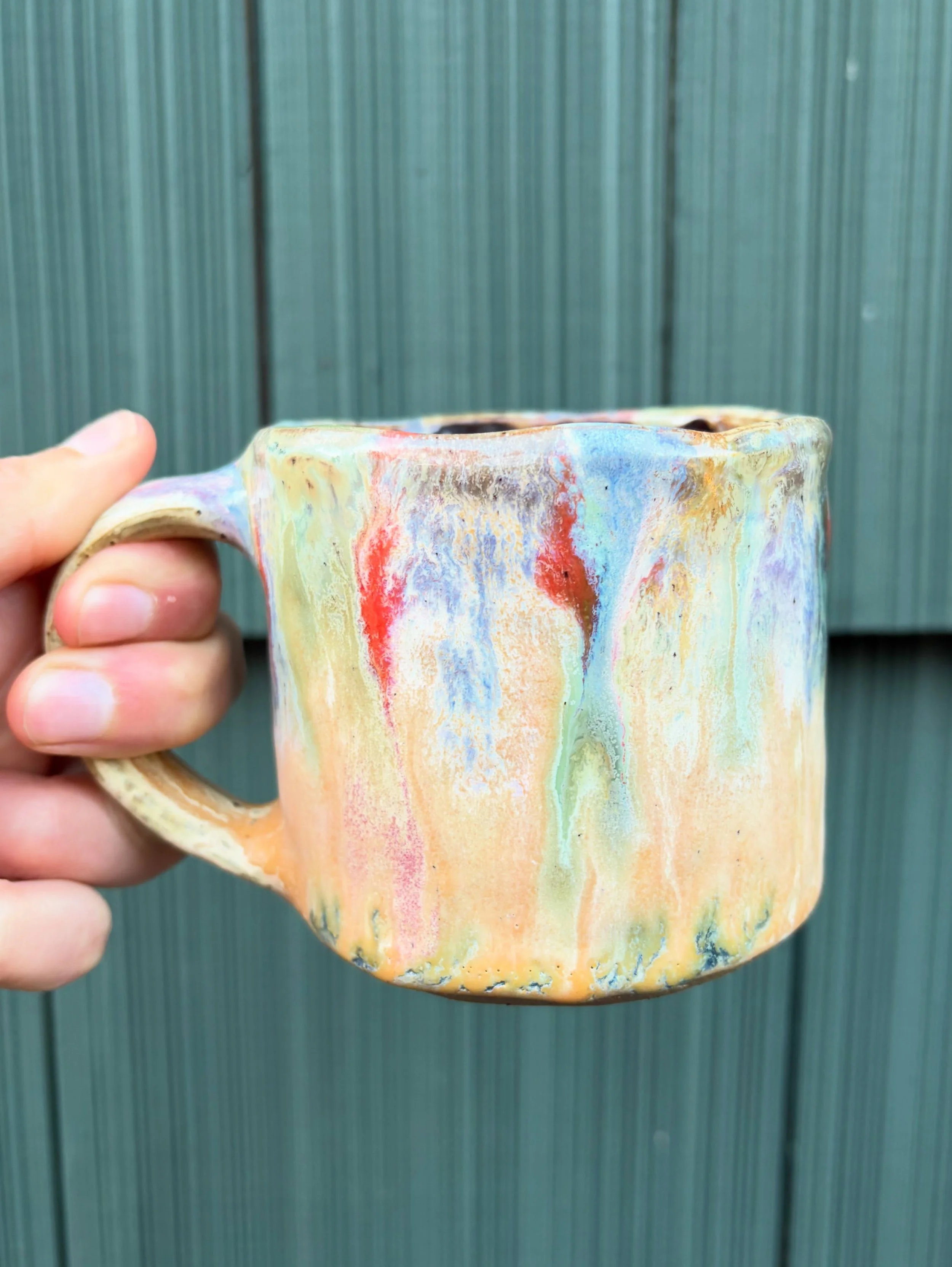 Guess what?????
It&rsquo;s a mug!!

I&rsquo;m saving up work for the @laurelhurst.school.bazaar 12/6 &amp; @portlandbazaar 12/19 &amp; 12/20. As well as a lil market @finethingspdx on 12/12!!

I plan to also update my website&hellip; at some point&he