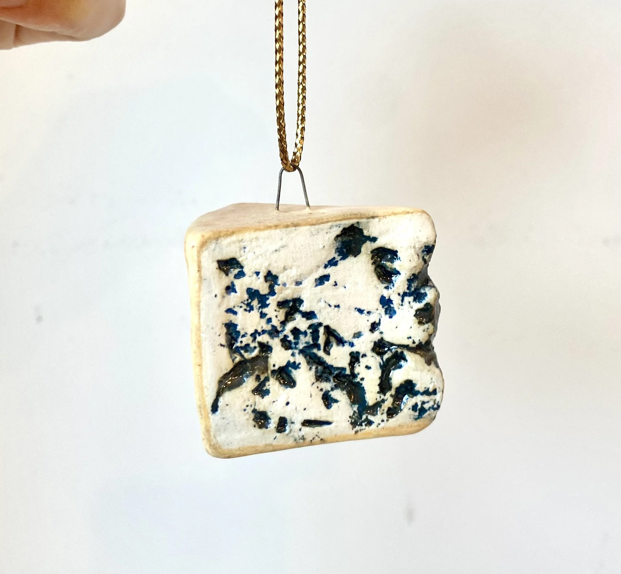 Blue Cheese Ornament