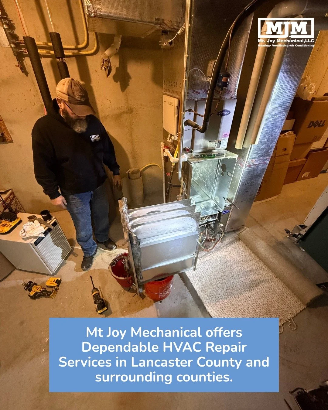 When your "quick furnace check" turns into a full-on basement project 😅🔧

Mt Joy Mechanical is a trusted name in HVAC Services in Lancaster County. Call 717-945-2714 or visit our website for services mtjoymechanical.com

#mtjoymechanical 