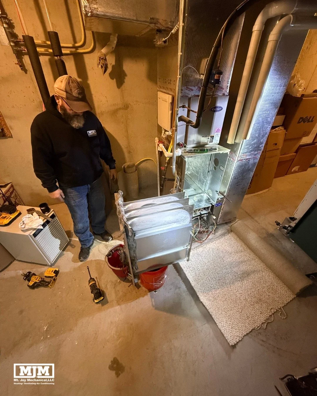 One of the many things we do is evaluate old systems. If it's repairable, with proper maintenance, we'll get it back to good working condition. If it's on its last leg, we'll recommend a high-efficiency HVAC system to keep your house cool in the summ