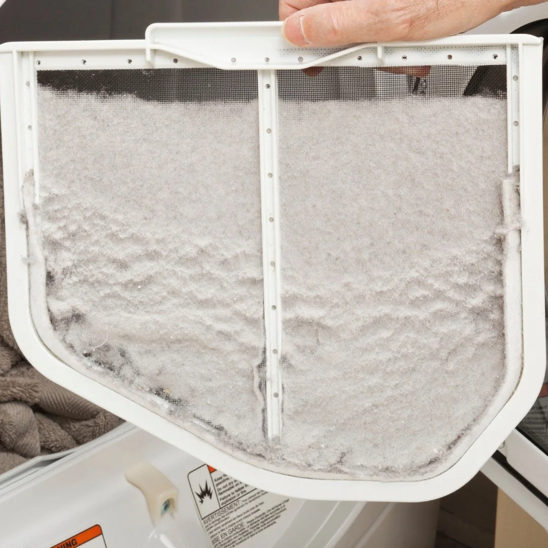 dryer lint trap full