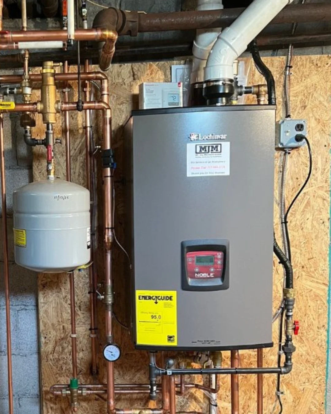 tankless water heater installed by mt joy mechanical