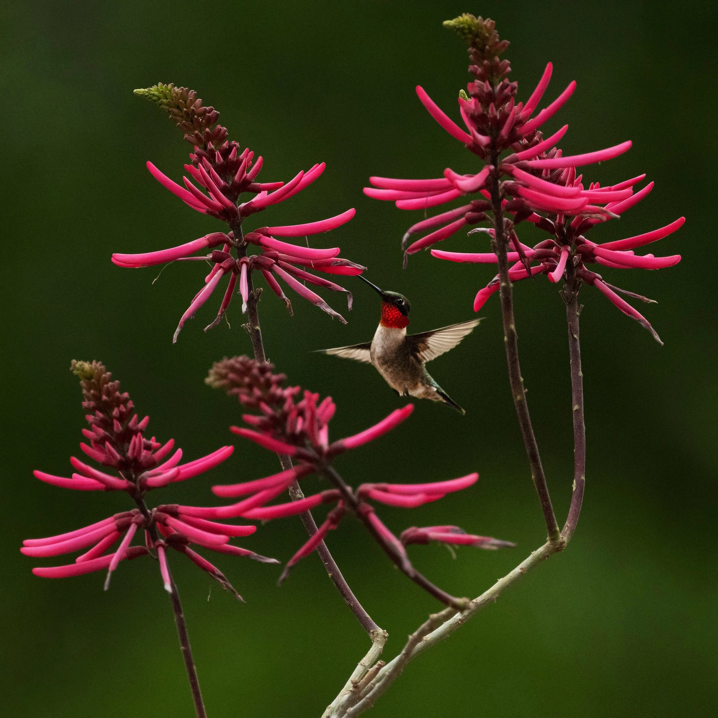 Ruby-throated Hummingbird (male)