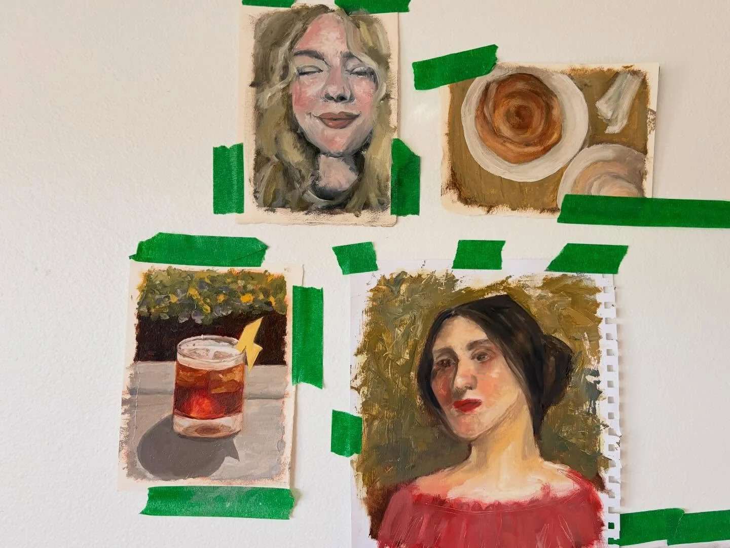 PROOF OF LIFE // 

I recently celebrated 33. But honestly? It fees like I'm 7 again. (Pic 3)

I've been prioritizing analog entertainment + getting messy with paint in the way that would make little Amber proud - only this time the medium isn't eleme