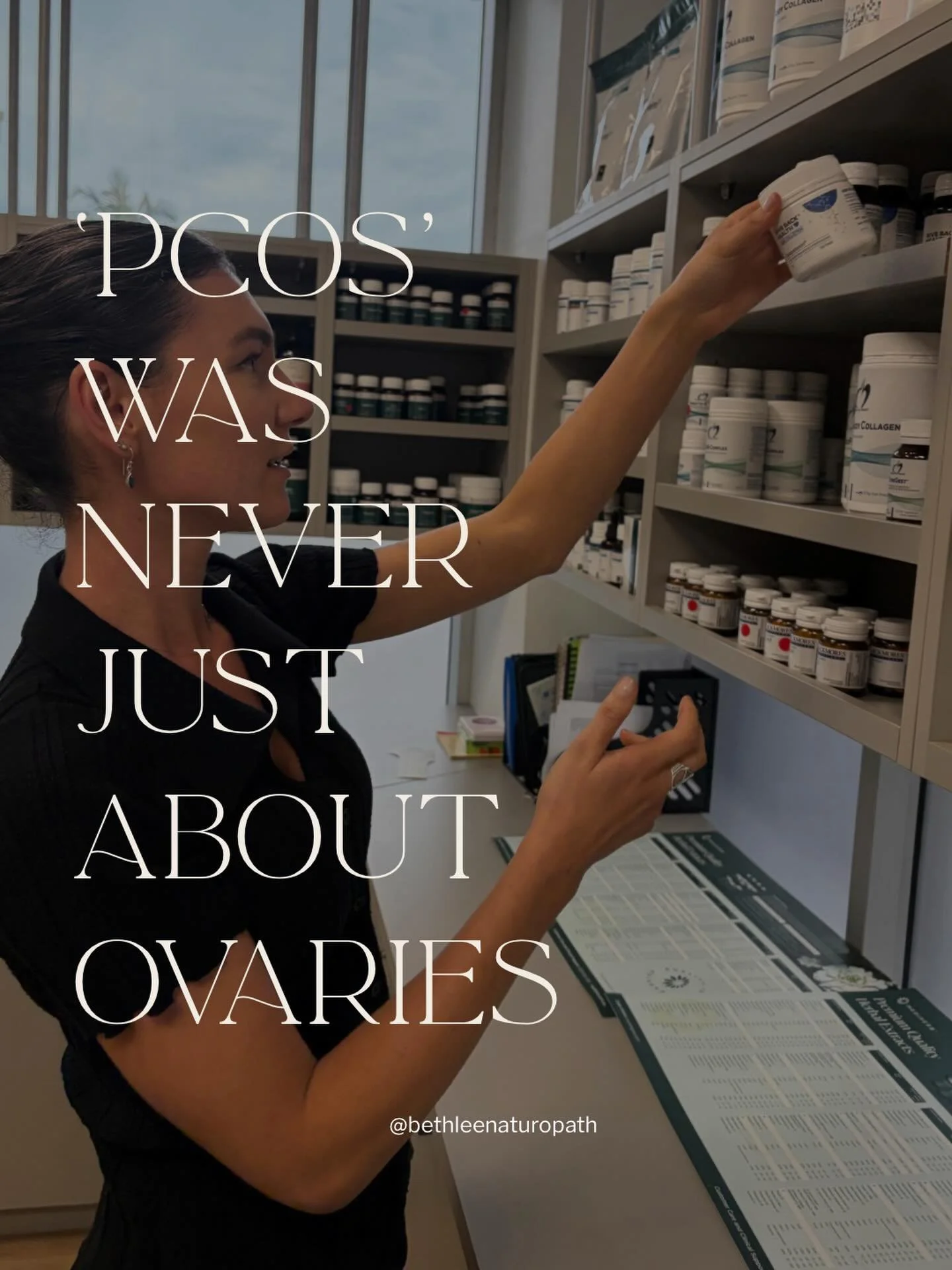 Reading through the transition from PCOS to PMOS today reinforced something I think a lot of women with PCOS have felt for a long time&hellip; this condition was never just about ovaries.

Because when you actually look at the lived experience of wom