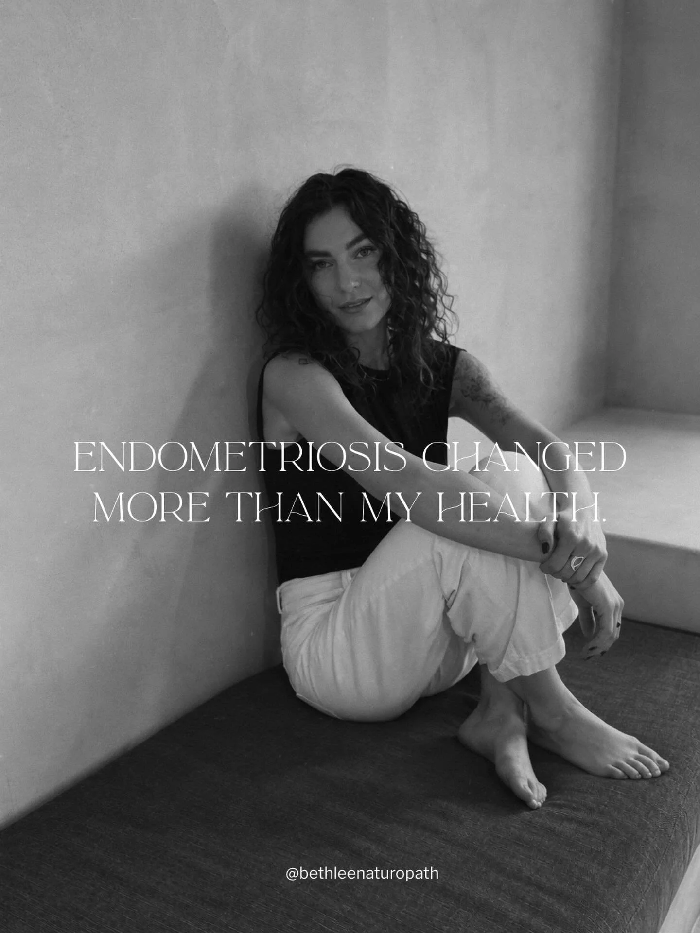 It changed everything.

It took most of my twenties, not in the way that stopped me from living I still travelled, showed up, and tried to be present for all of it&hellip;  I just did every single bit of it in pain. 

Pain I was told was normal, bett