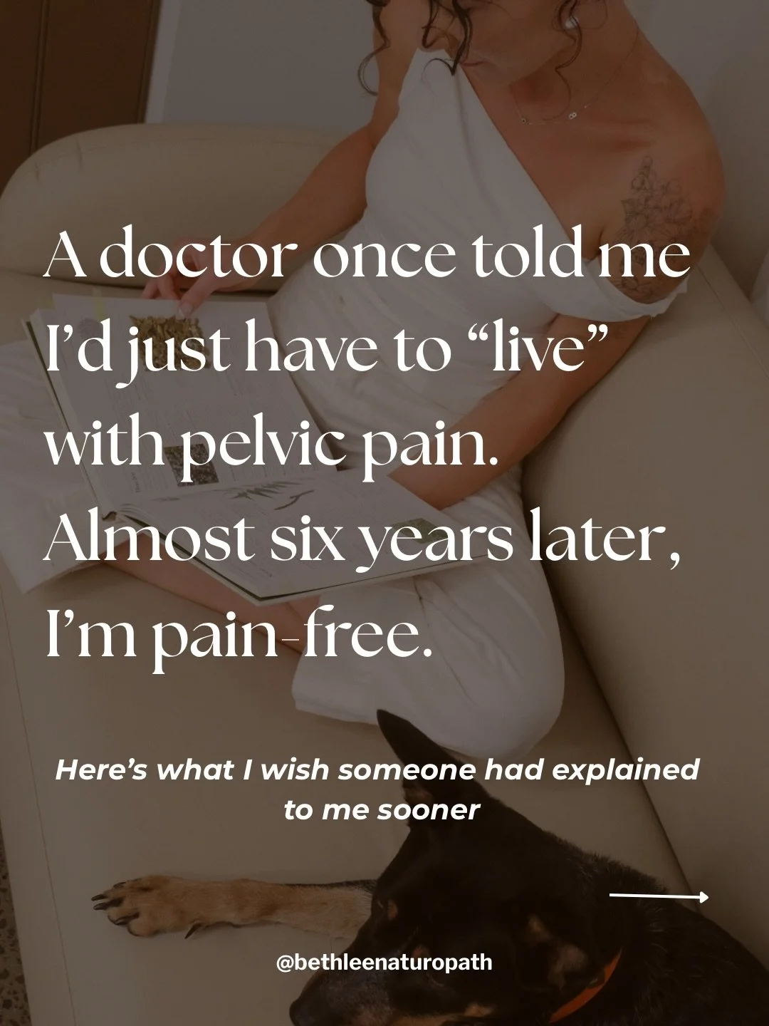 There wasn&rsquo;t much of a plan for me after surgery. 

Thankfully, by that point I had completed four years of my bachelor&rsquo;s degree, so I had an understanding of what could come next, what else may have been contributing to my pain and what 