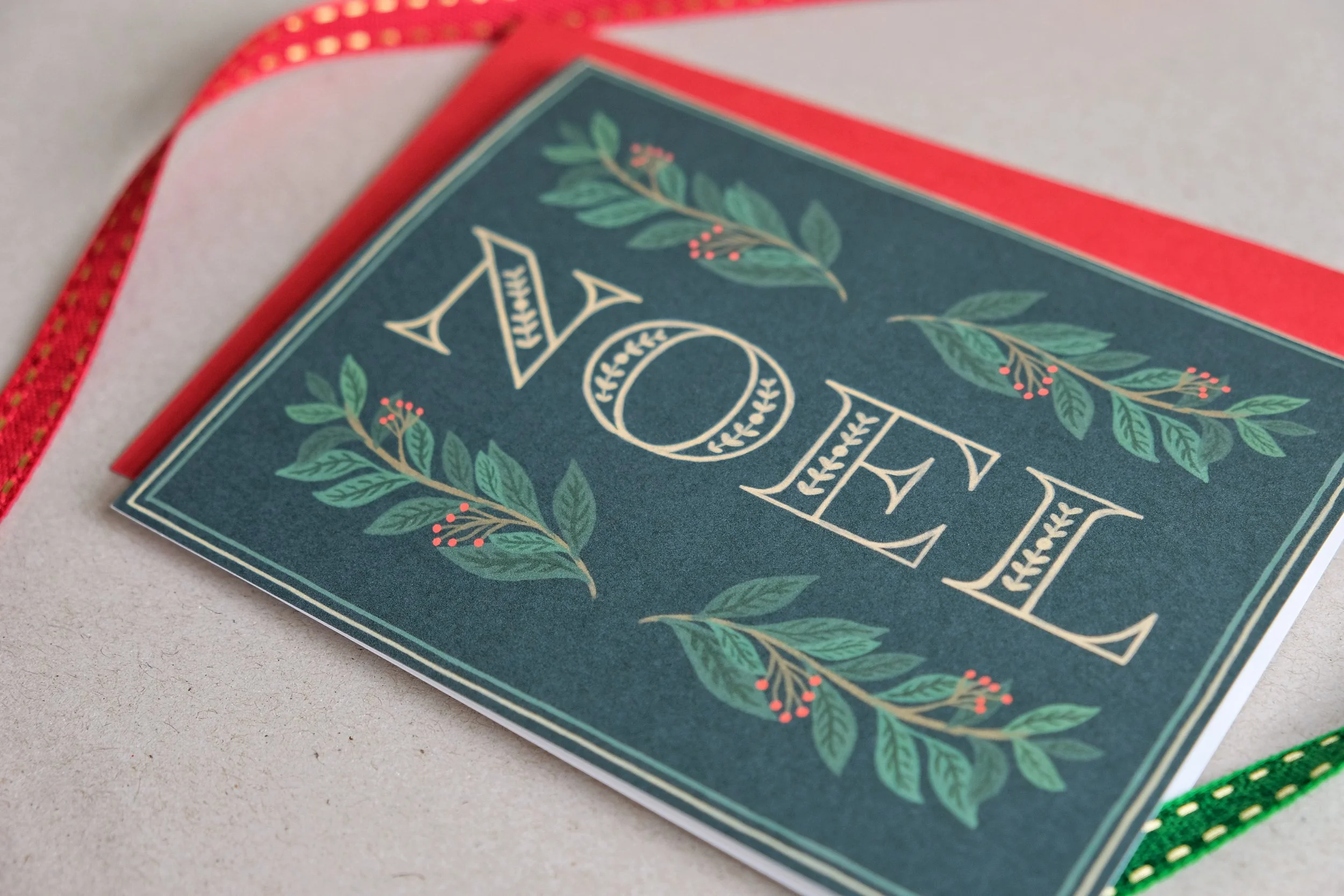 Noel Christmas Greeting Card