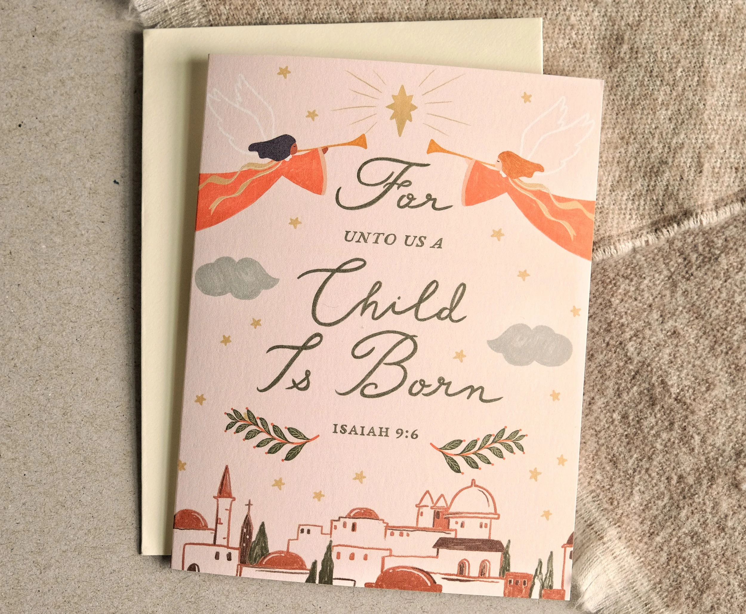 Nativity Christmas Greeting Card