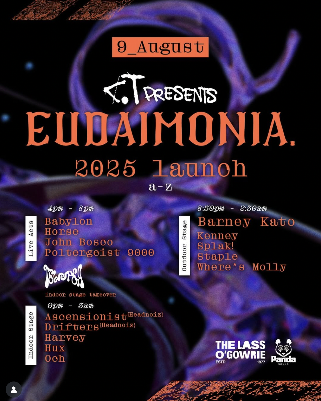 EUDAMONIA LAUNCH PARTY