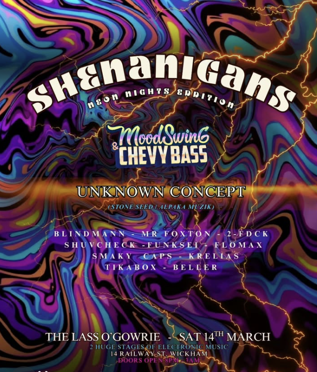 SHENANIGANS - NEON NIGHTS ADDITION