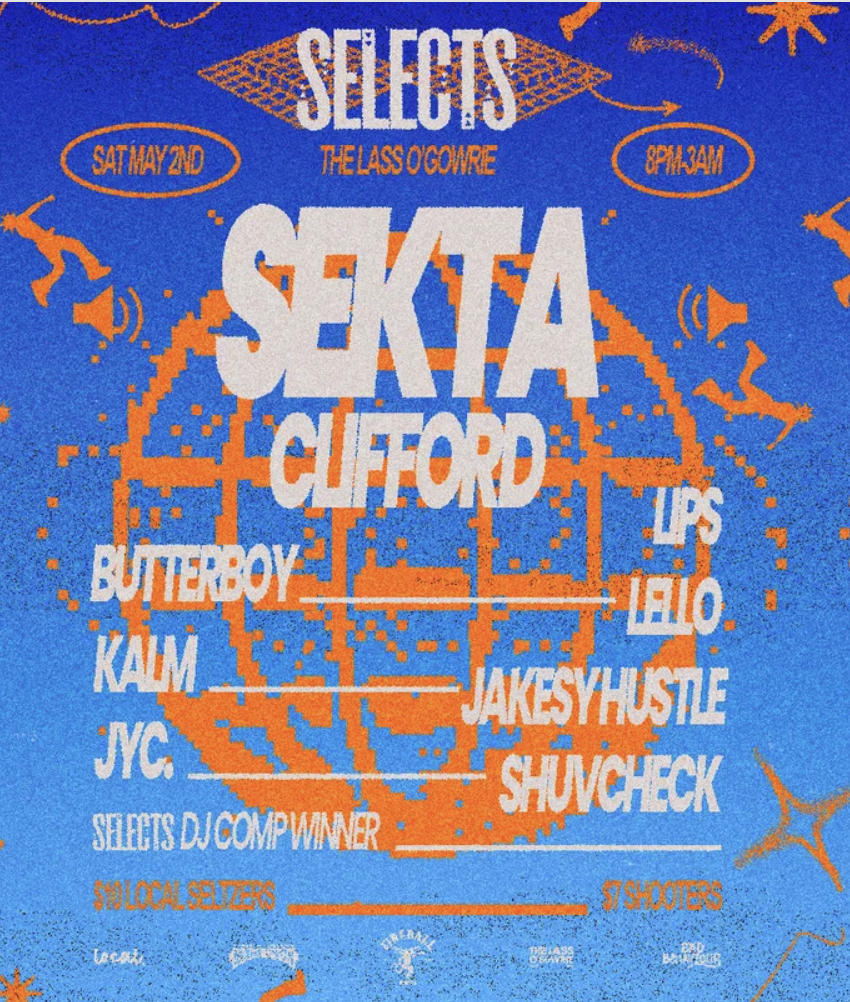 SELECTS FT. SEKTA + CLIFFORD