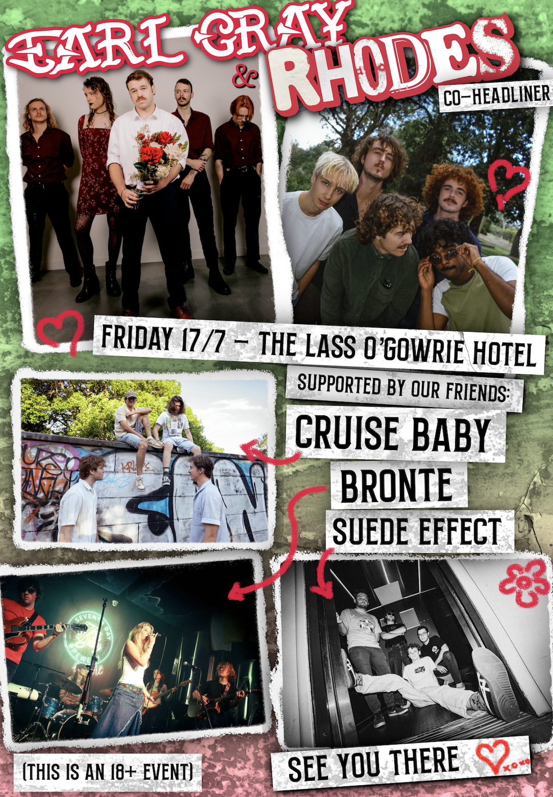 EARL GRAY // RHODES // CRUISE BABY // BRONTE // SUEDE EFFECT // PHOENIX PRITCHARD