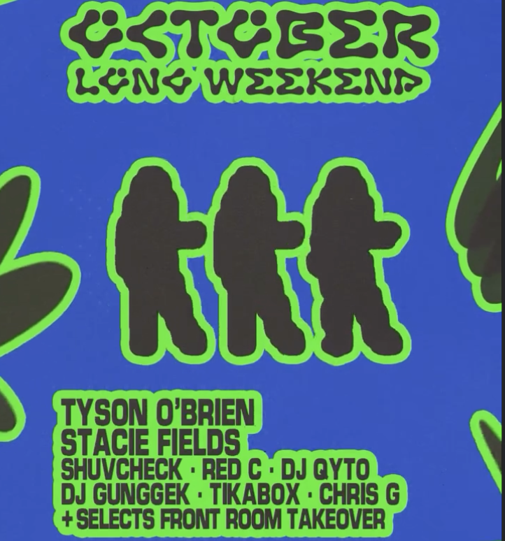 OCTOBER LONG WEEKEND W TYSON O'BRIEN & STACIE FIELDS