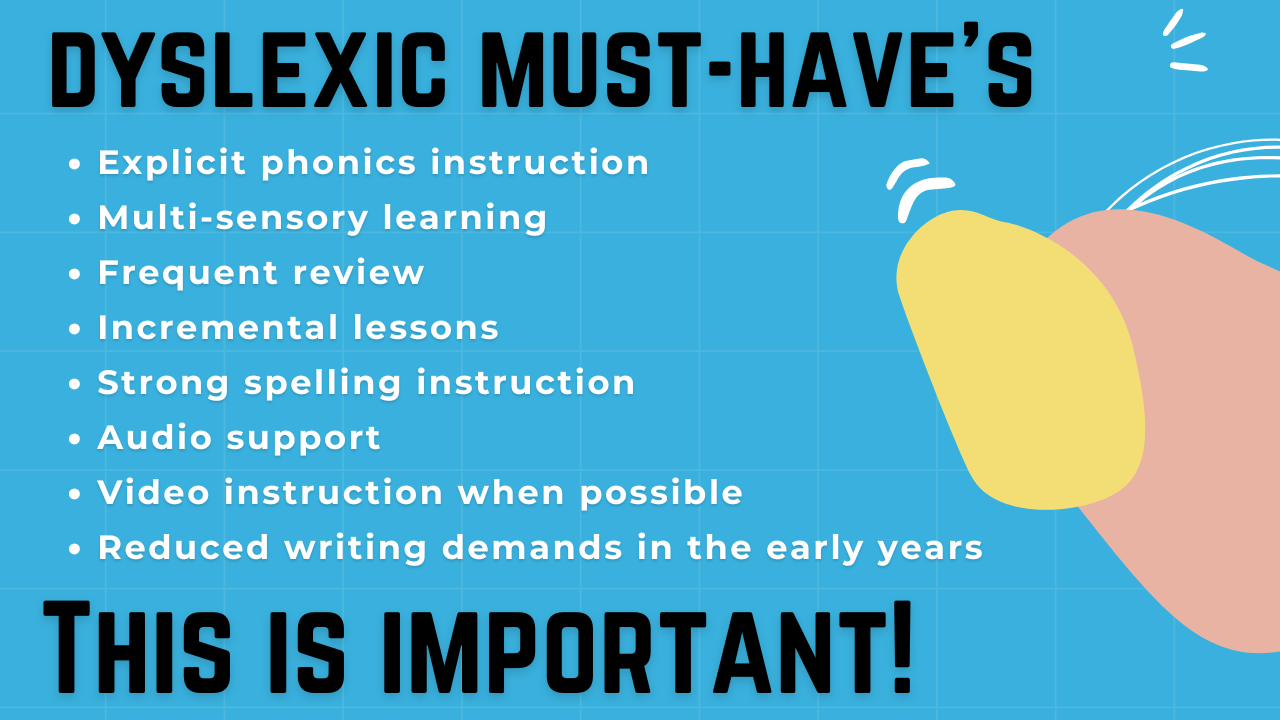 Looking for the best homeschool curriculum for dyslexia? Discover the reading, spelling, writing, and video-based programs that help dyslexic and dysgraphic learners thrive.