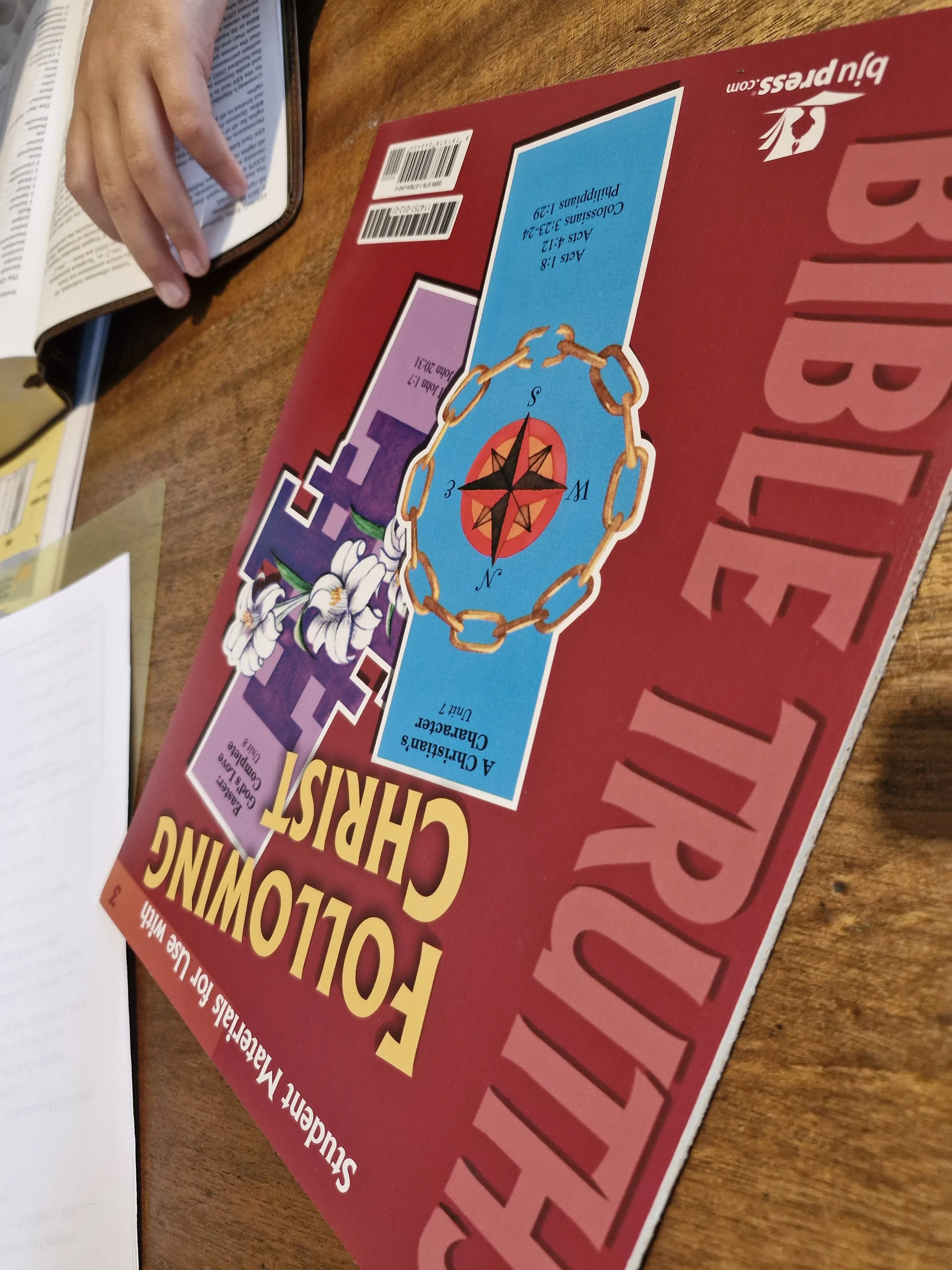 Timeline book and extra exciting color handouts.