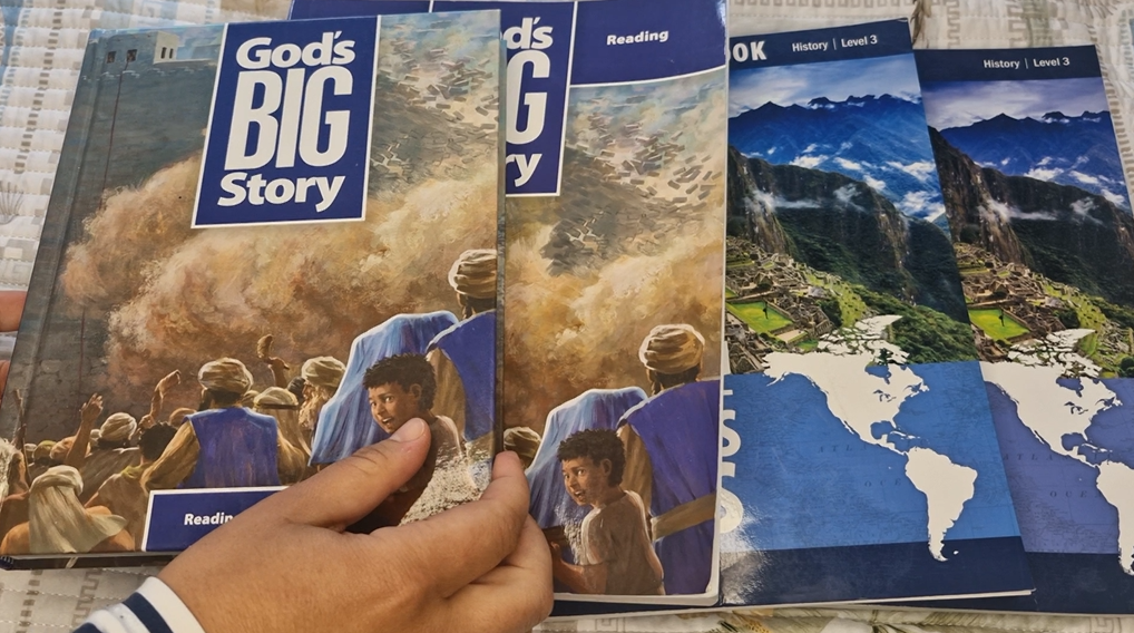 The Generations Homeschool Curriculum is visaully attractive..
