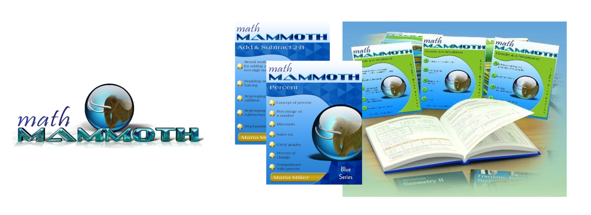 Math Mammoth is a bit like Singapore math homeschool curriculum because they're both for ahead, or gifted homeschool students.