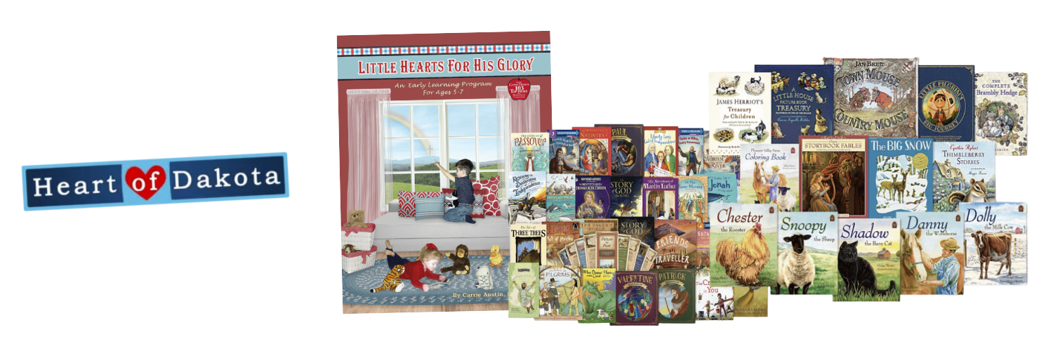 Heart of Dakota is a popular Charlotte Mason Homeschool Curriculum.