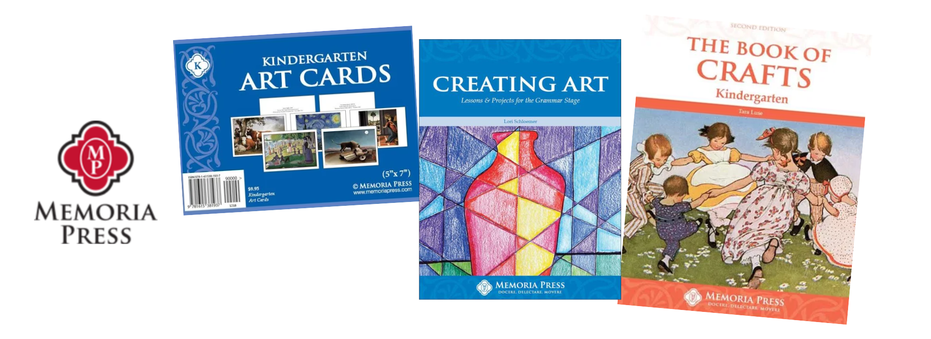 Memoria Press offers lots of art and craft homeschool programs from younger years to older years.