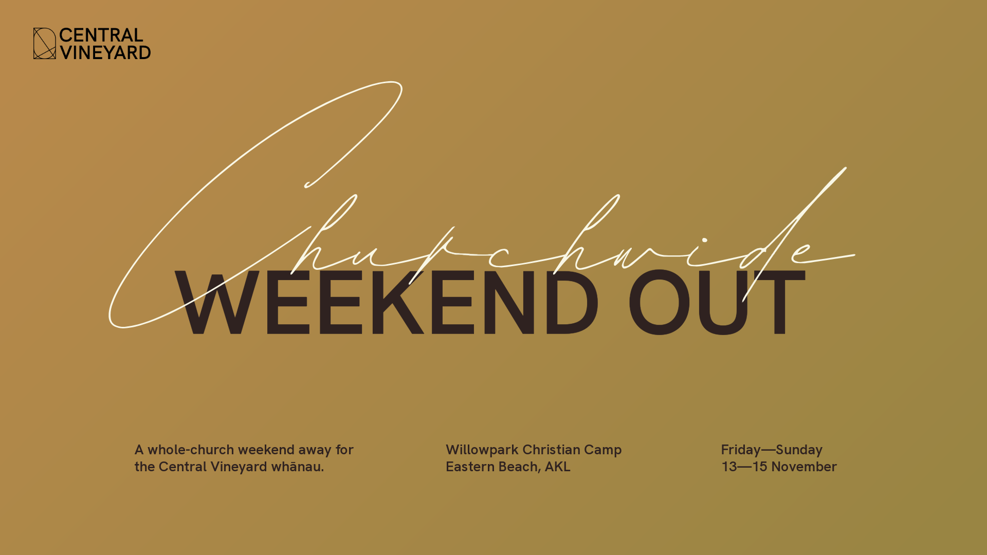 Churchwide Weekend Out