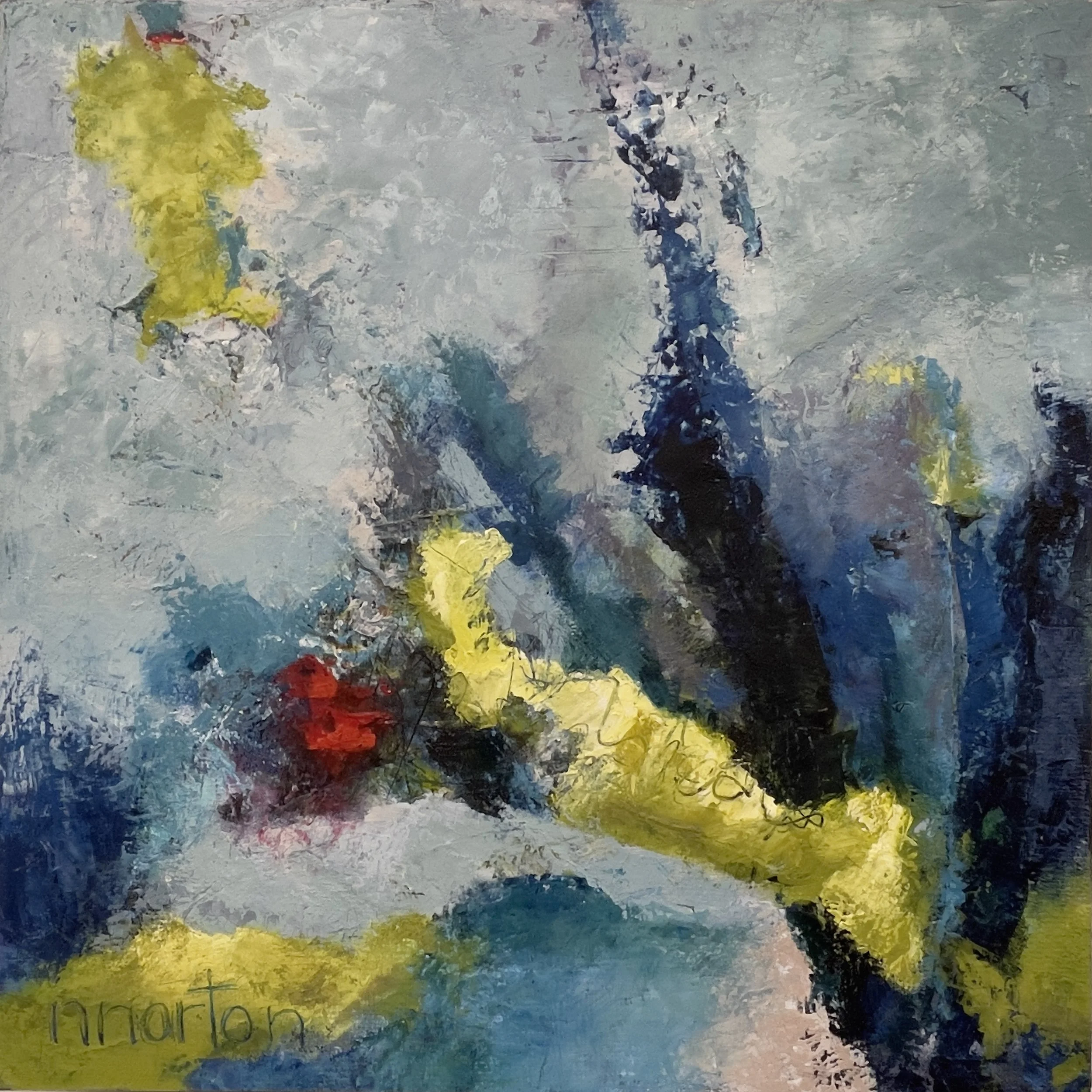 Of Land & Sea
Oil & Cold Wax on Panel
12" x 12"