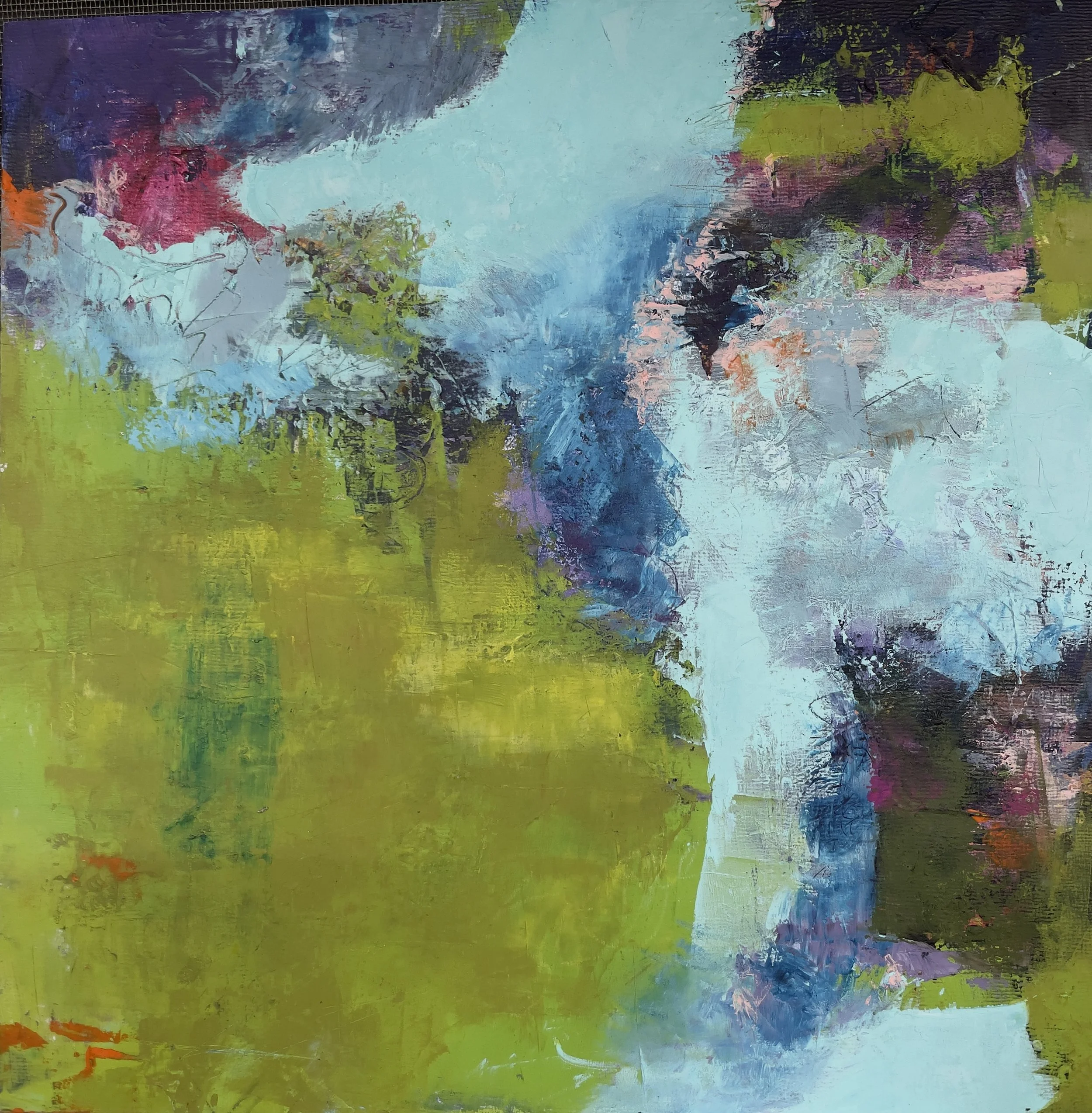 A Quiet Time
Oil & Cold Wax on Panel
12" x 12"
