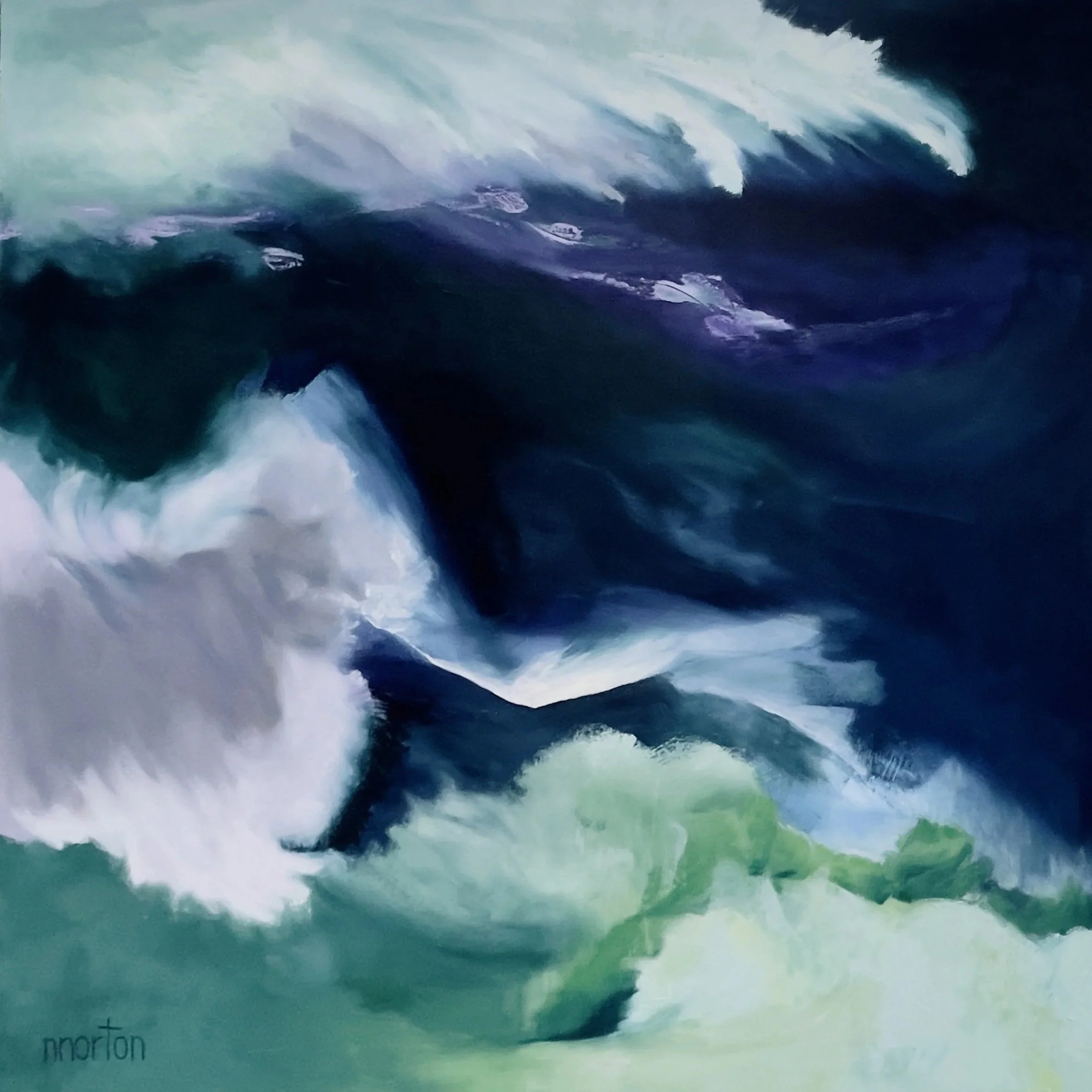Mighty Winds
Oil on Panel
36" x 36"