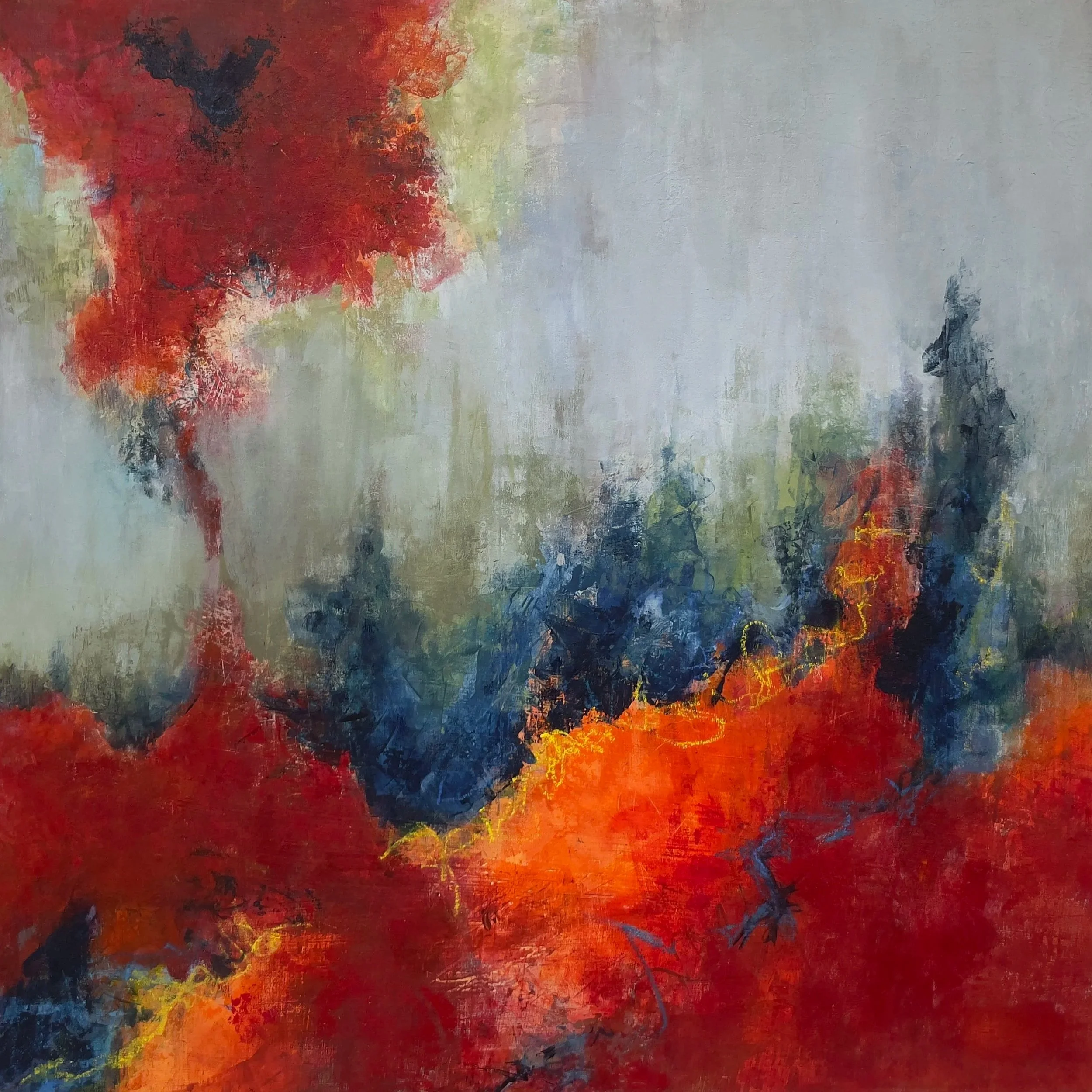 Autumn Call
Acrylic on Panel
20" x 20"