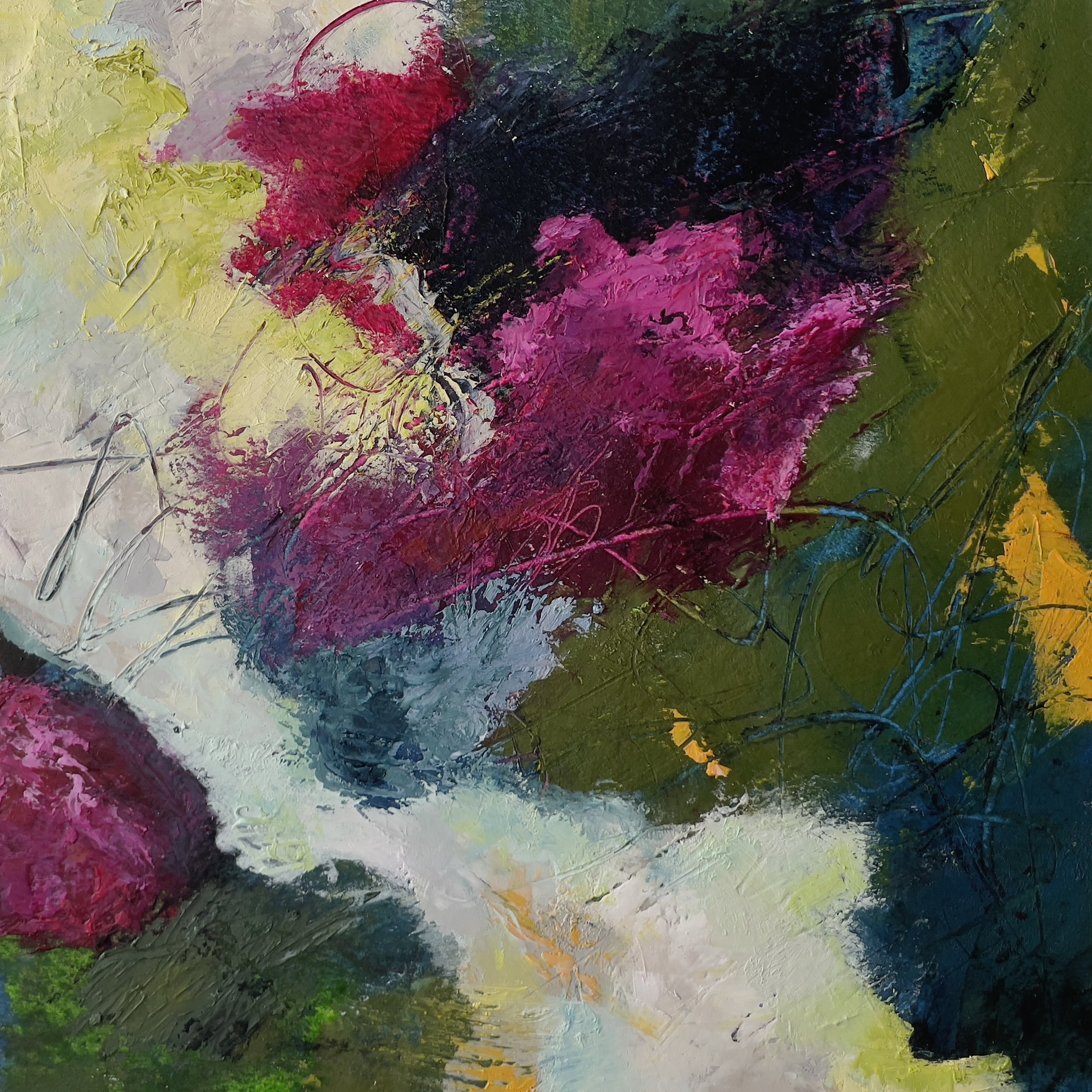 Into the Dusk
Oil & Cold Wax on Panel
7" x 7"