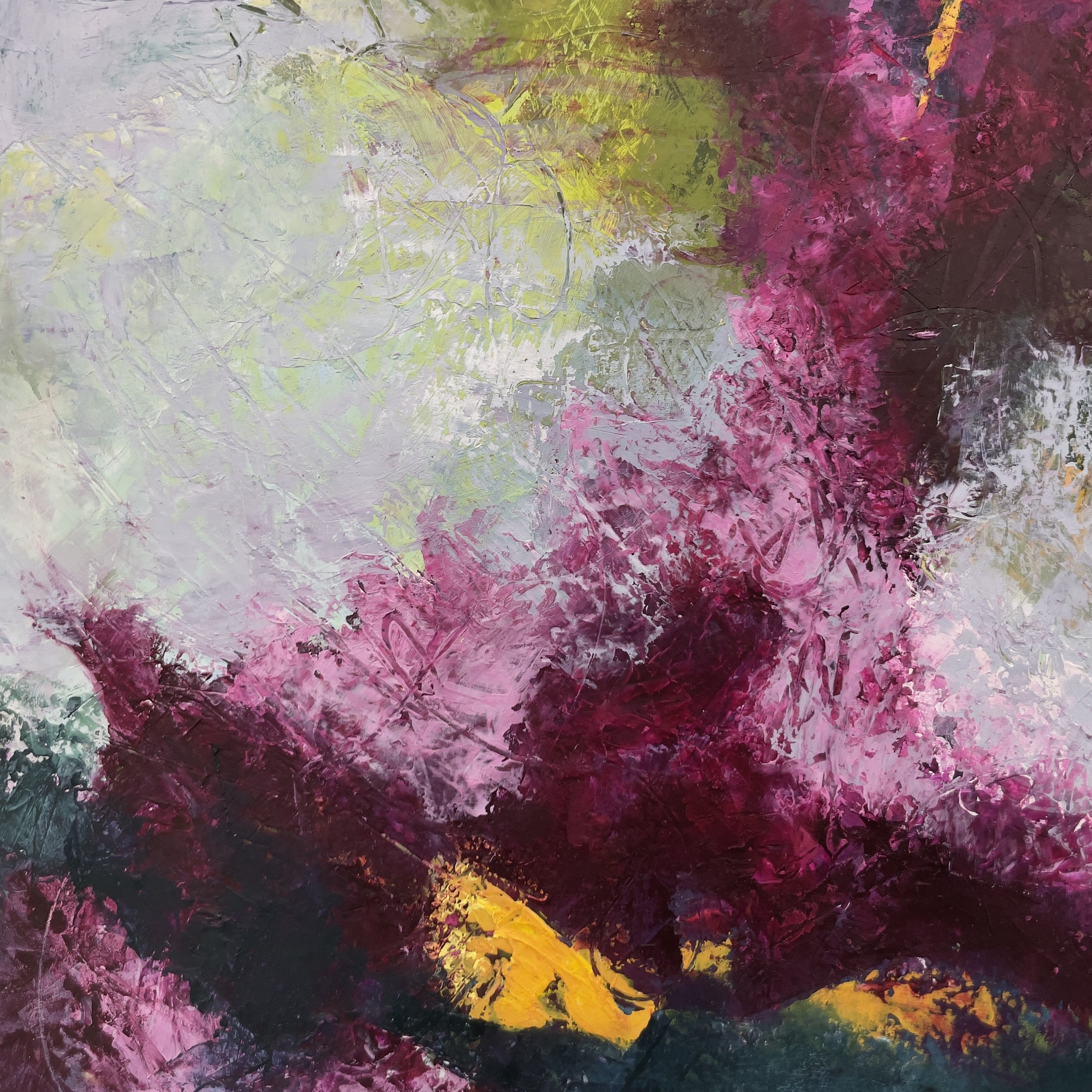The Day is at Hand
Oil & Cold Wax on Panel
7” x 7”