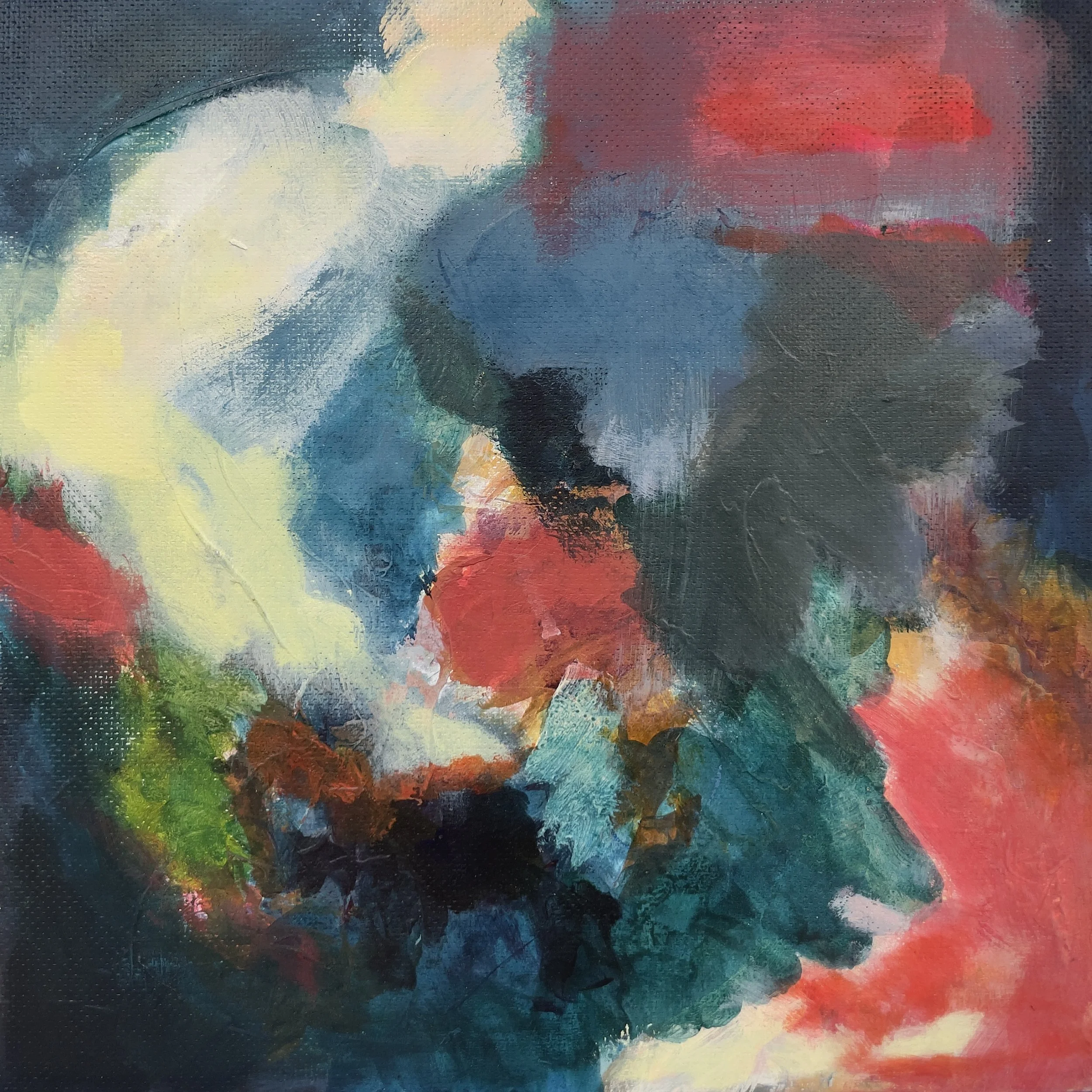 Deep Blue Blues
Acrylic on Panel
12" x 12"