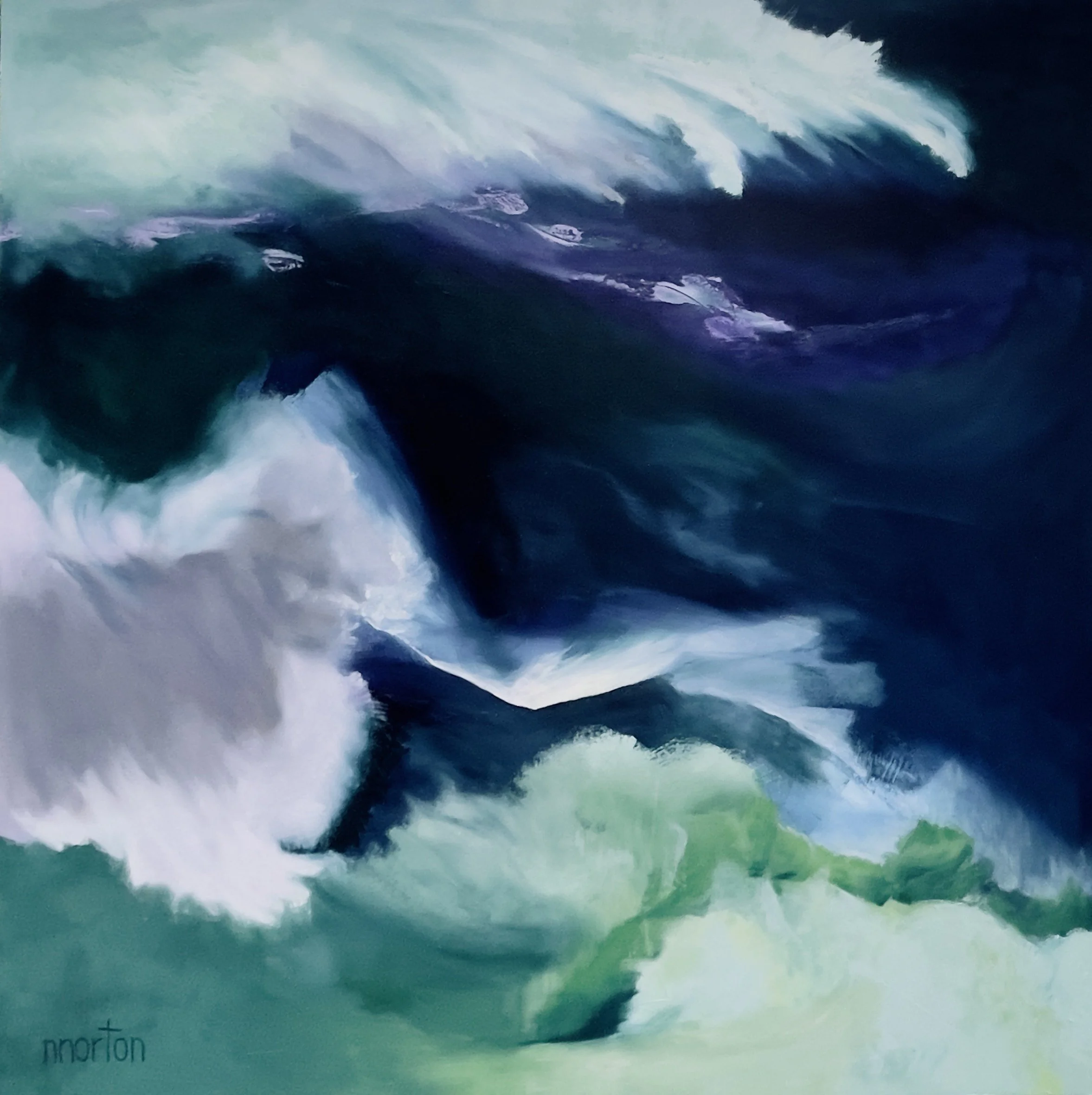 Mighty Winds
Oil on Panel
36" x 36"