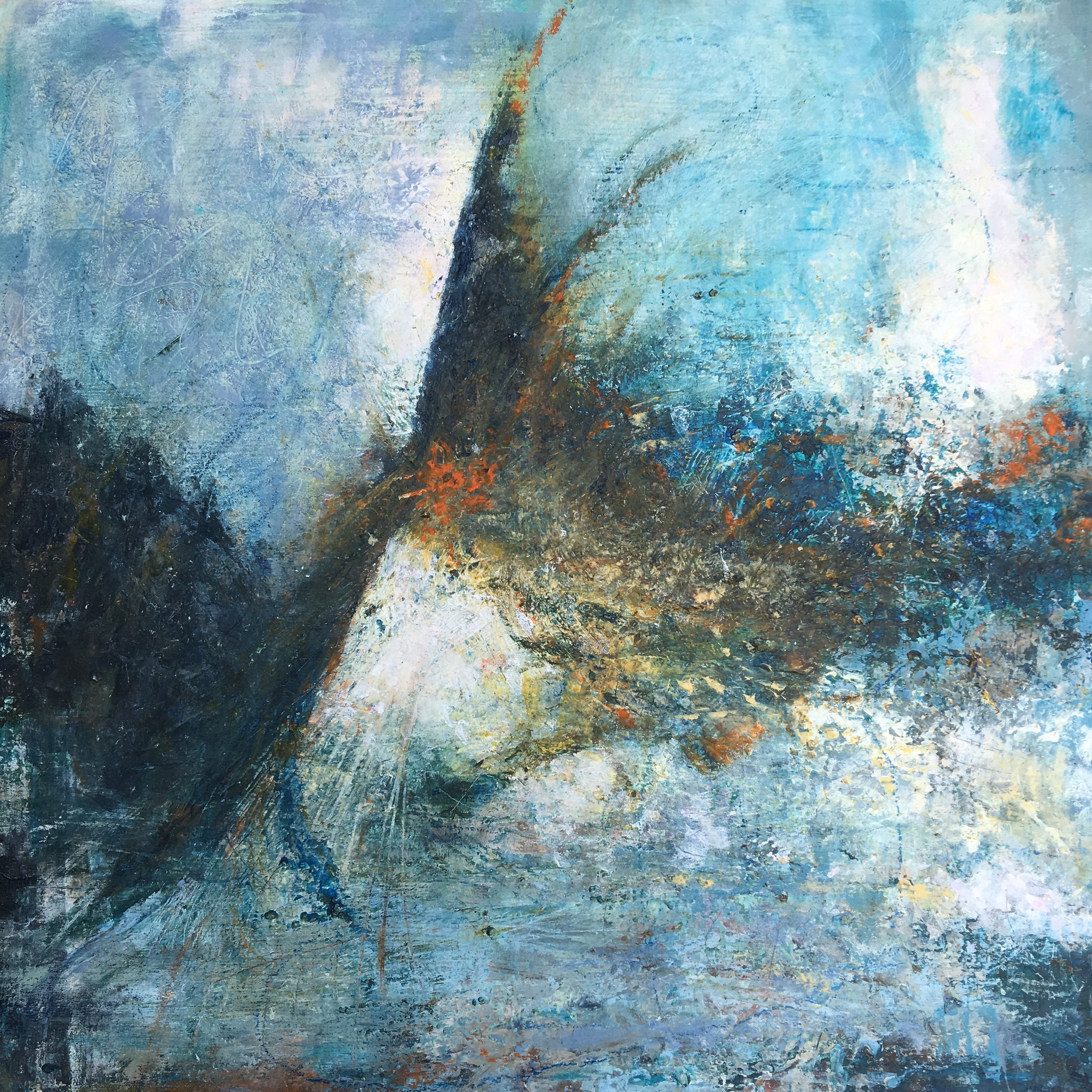 Undertow
Oil & Cold Wax on Panel
12" x 12"