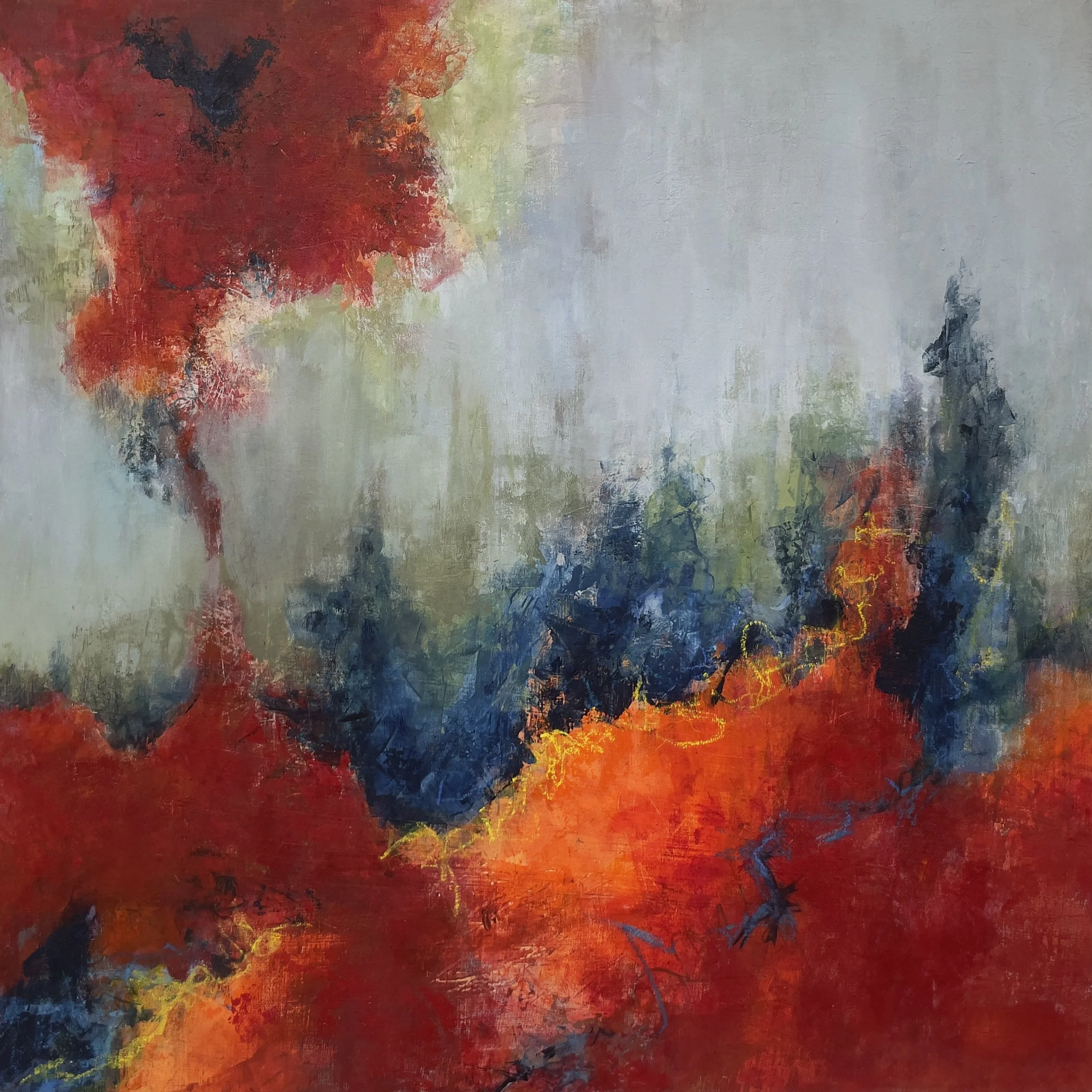 Autumn Call
Acrylic on Panel
20" x 20"