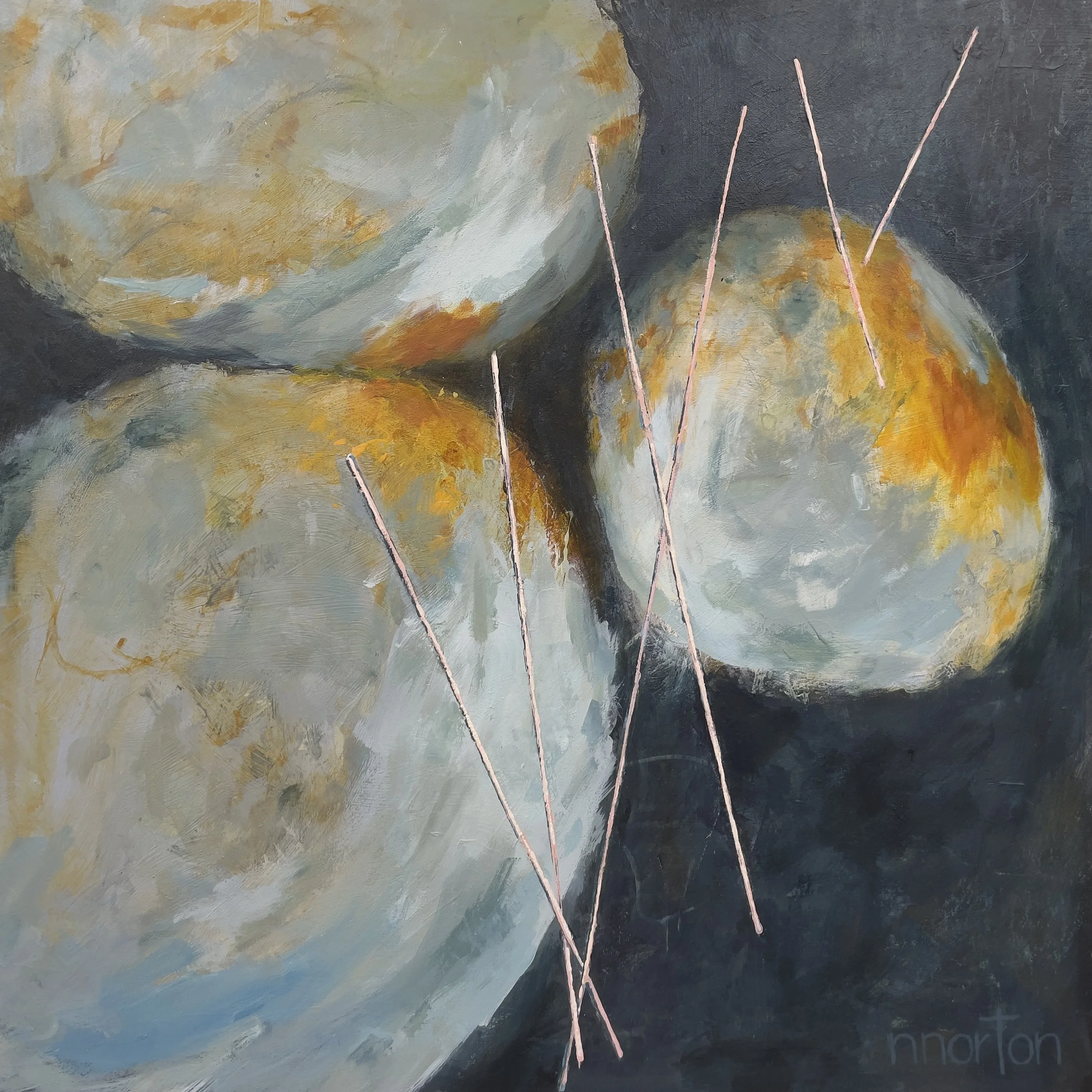 Elemental Dialog
Acrylic on Panel
20" x 20"
