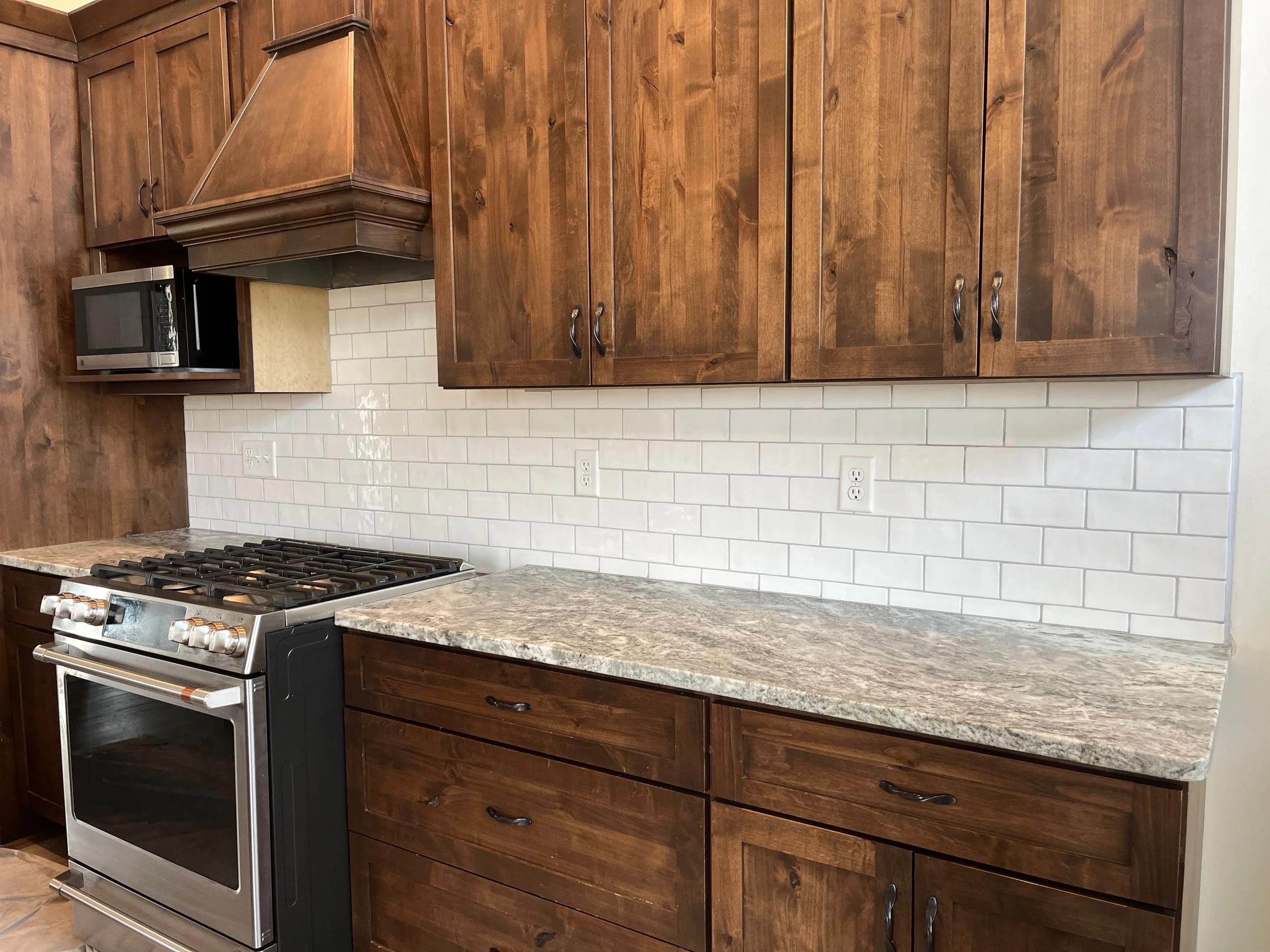 An image of tile backsplash
