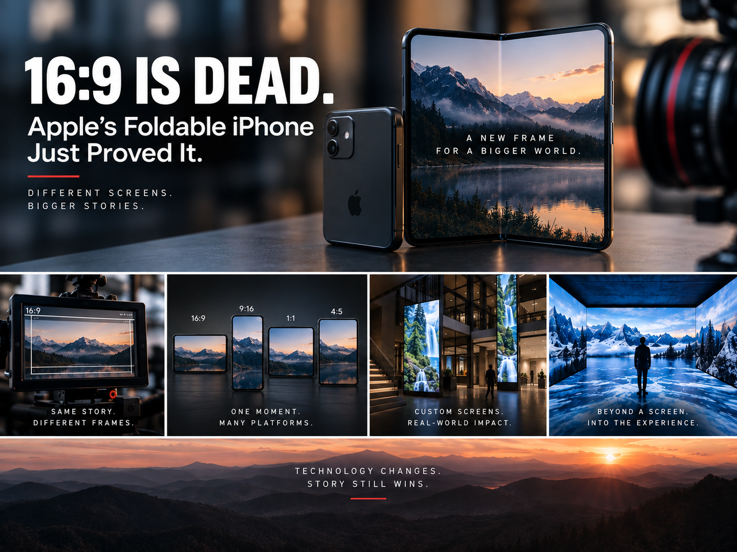 16:9 Is Dead. Apple’s Foldable iPhone JUST PROVED It.