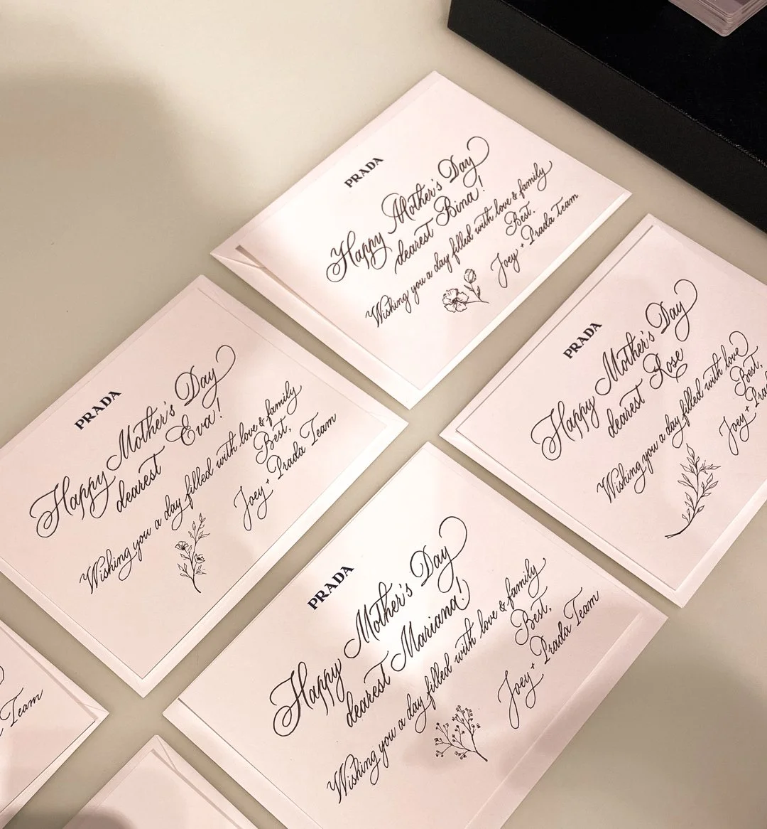 Calligraphy Cards