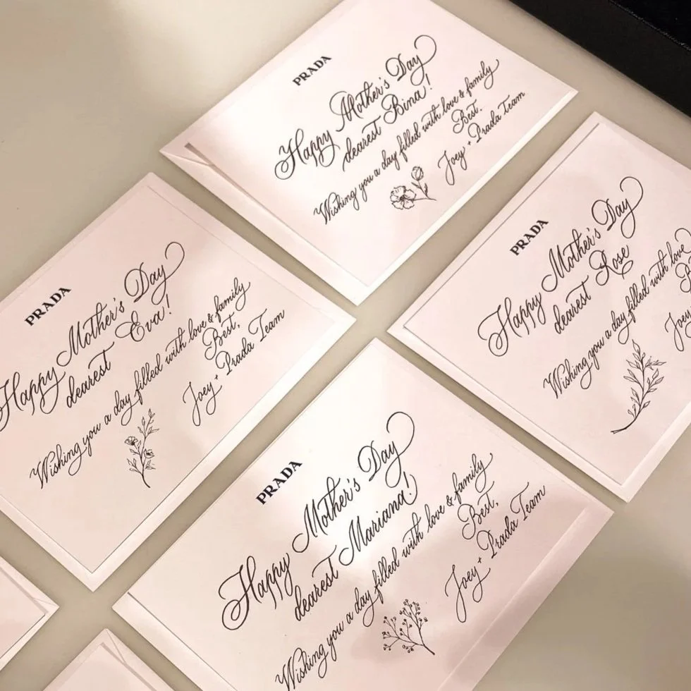 Mother's Day Cards for Prada | Toronto Bloor